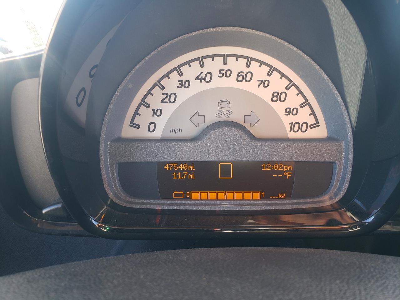 2014 Smart Fortwo Black vin: WMEEJ9AA3EK740265