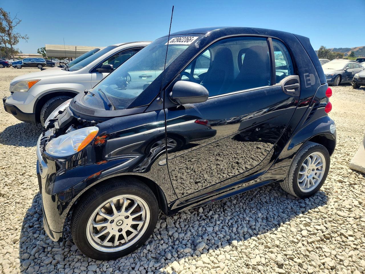 2014 Smart Fortwo Black vin: WMEEJ9AA3EK740265