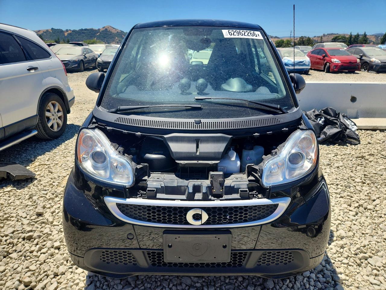 2014 Smart Fortwo Black vin: WMEEJ9AA3EK740265