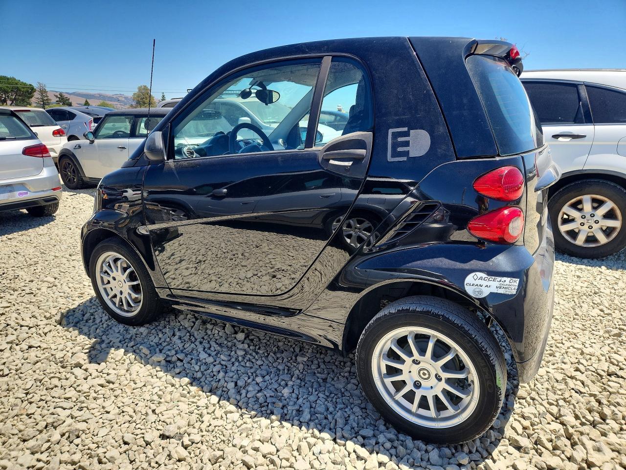 2014 Smart Fortwo Black vin: WMEEJ9AA3EK740265