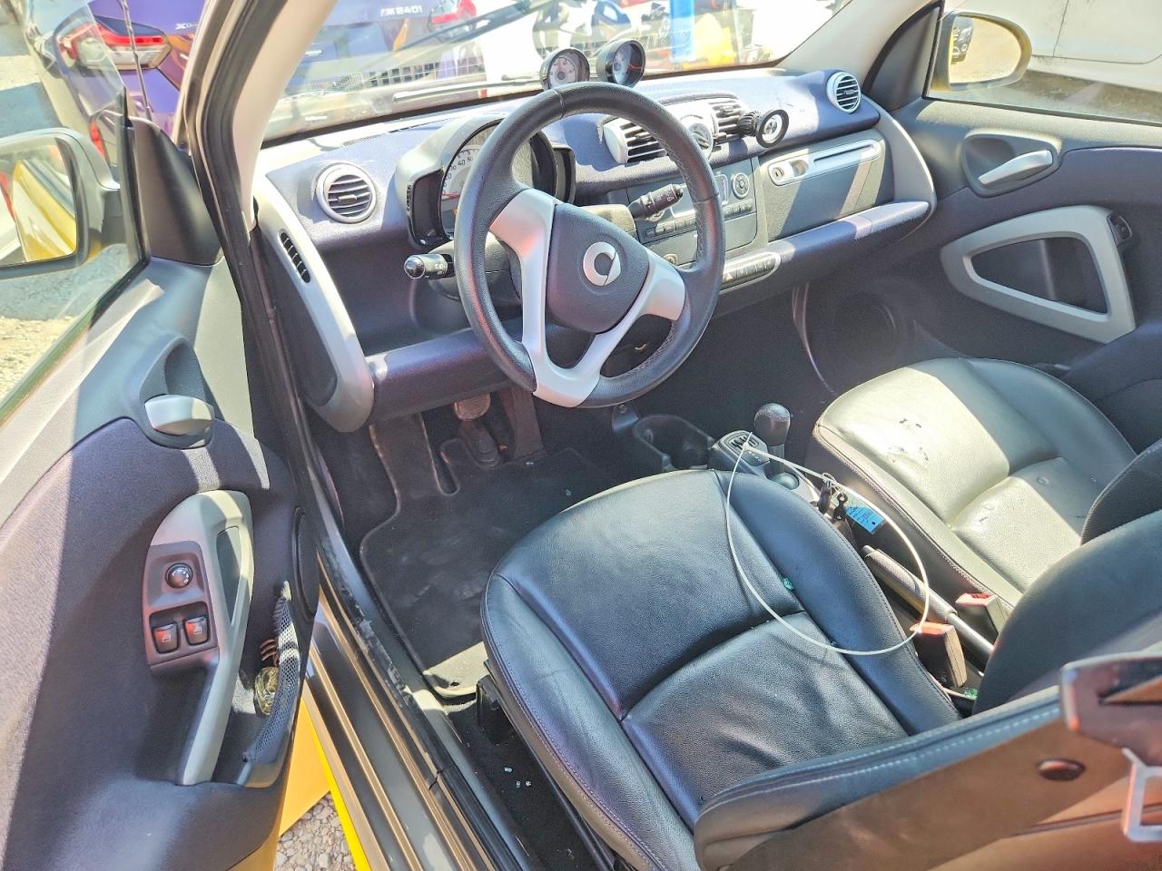 2015 Smart Fortwo Yellow vin: WMEEJ9AA3FK828900