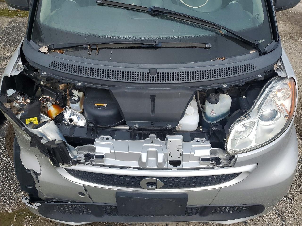 2014 Smart Fortwo Gray vin: WMEEJ9AA7EK736218
