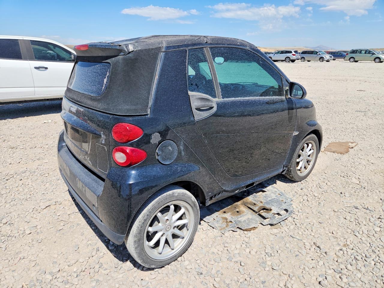 2008 Smart Fortwo Passion Black vin: WMEEK31X18K097286