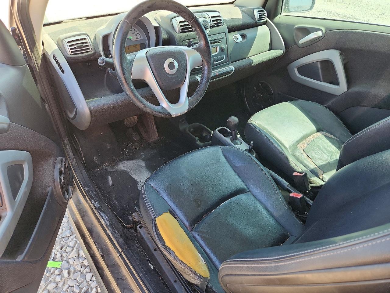 2008 Smart Fortwo Passion Black vin: WMEEK31X18K097286