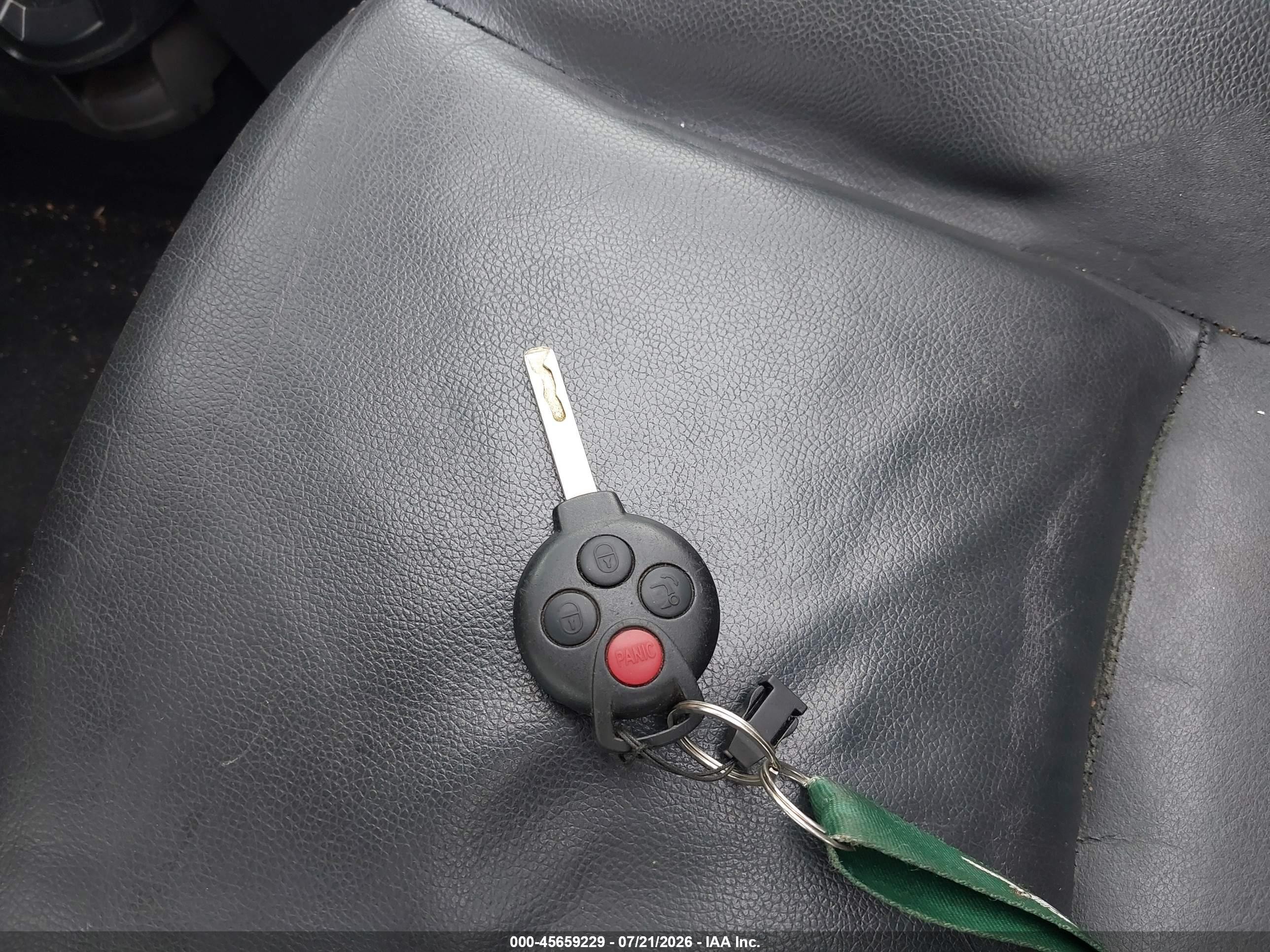 2008 Smart Fortwo Passion Silver vin: WMEEK31X38K170058