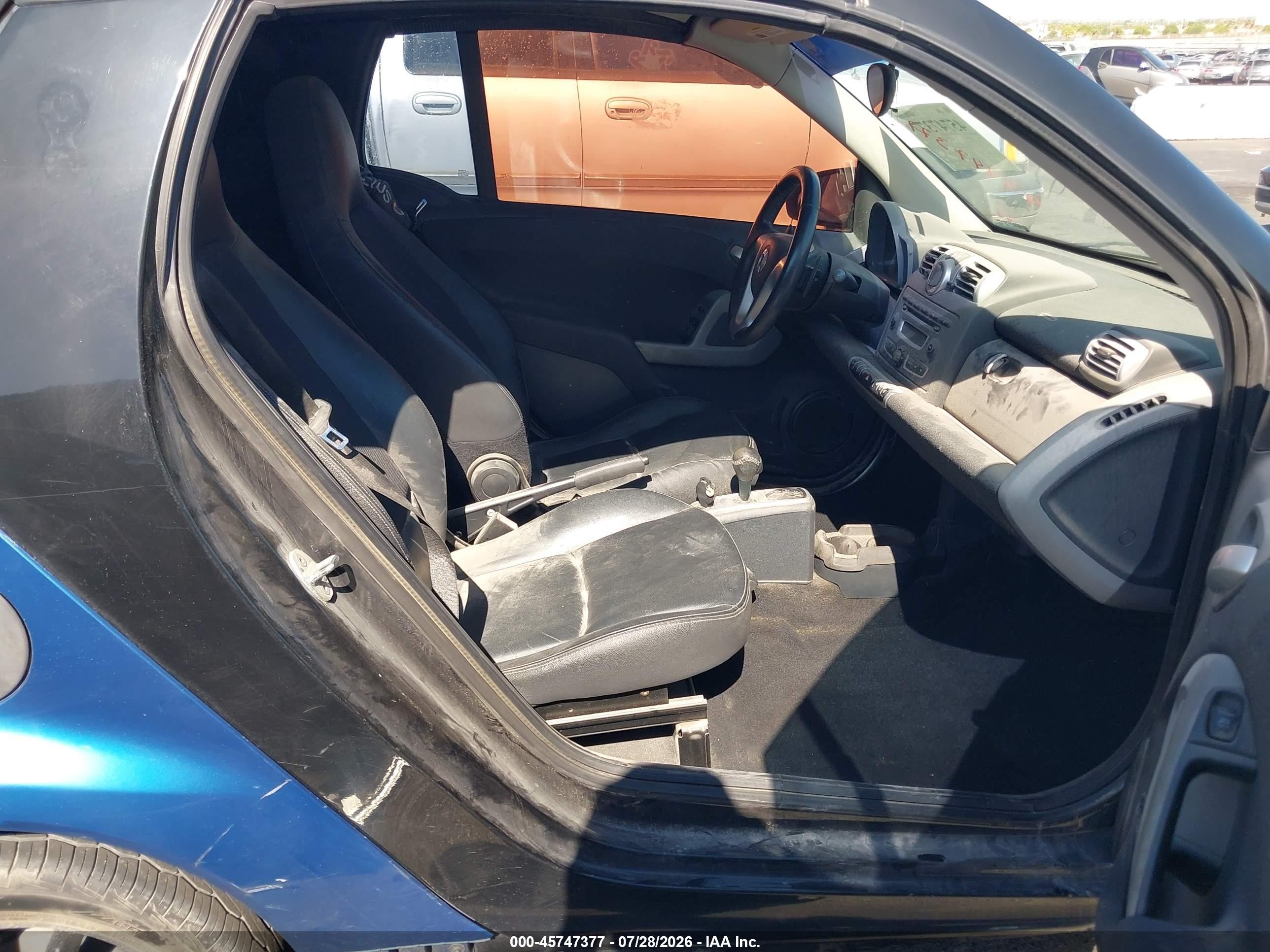 2009 Smart Fortwo Brabus/passion Blue vin: WMEEK31X39K263647