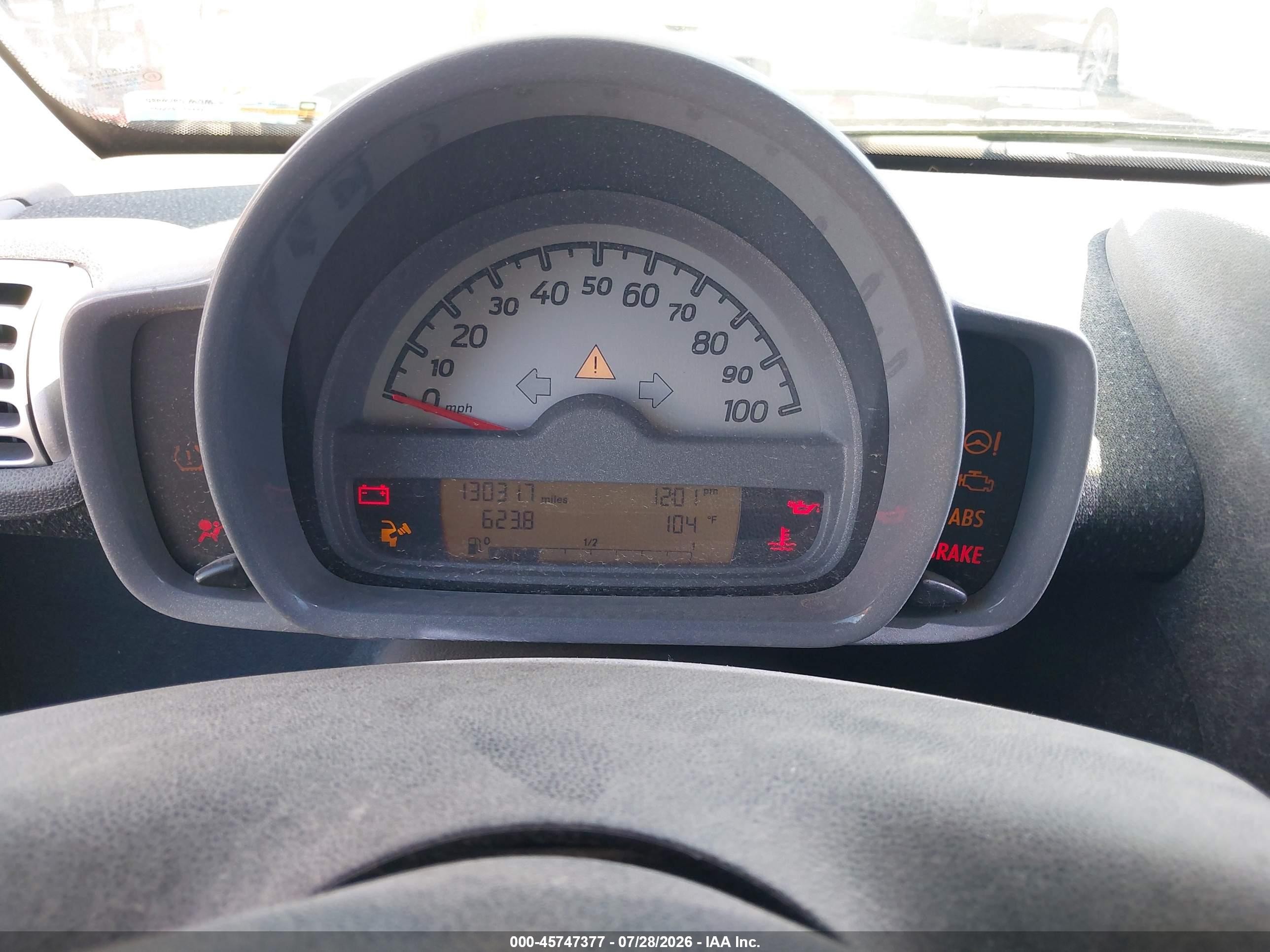 2009 Smart Fortwo Brabus/passion Blue vin: WMEEK31X39K263647