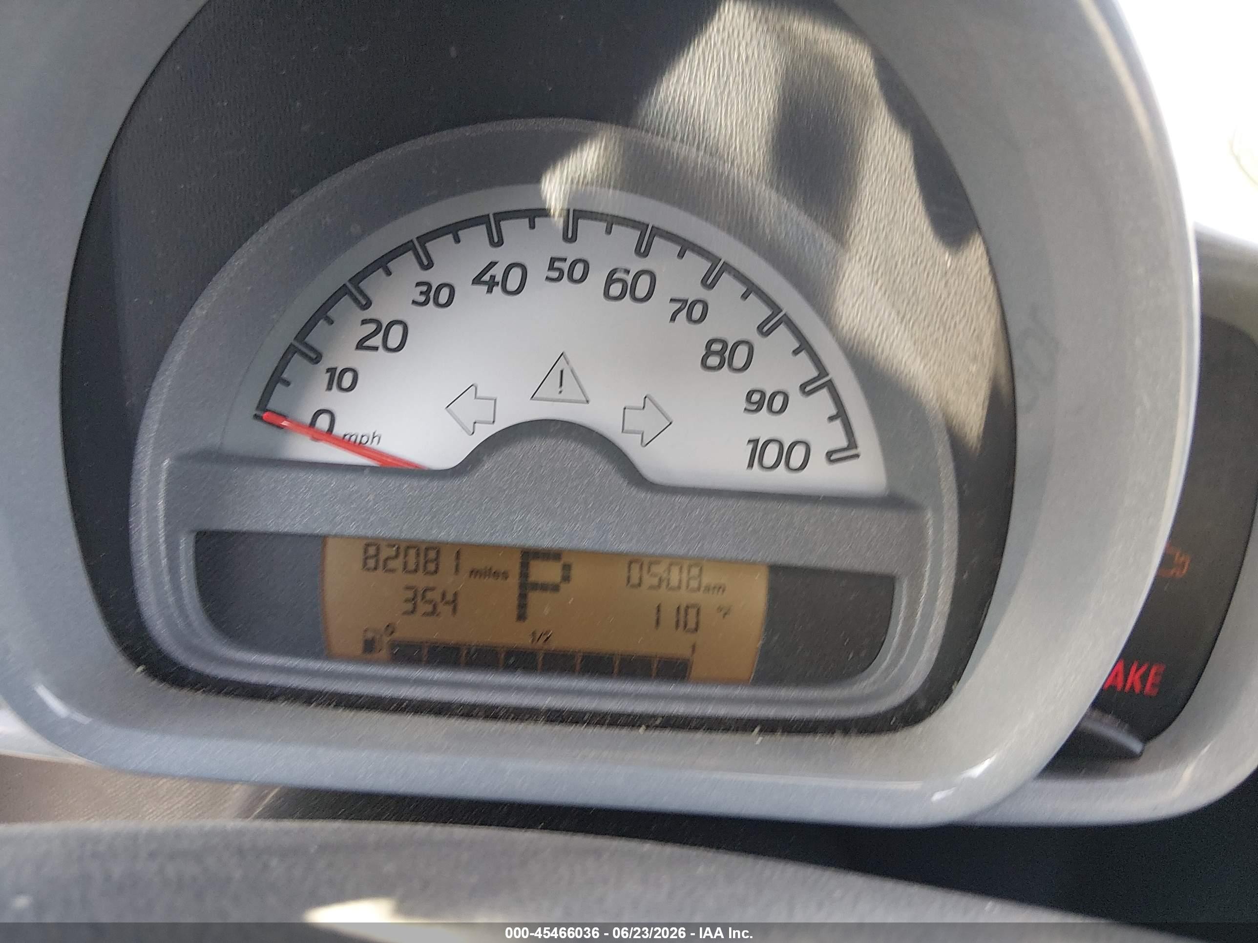 2008 Smart Fortwo Passion Red vin: WMEEK31X48K083737