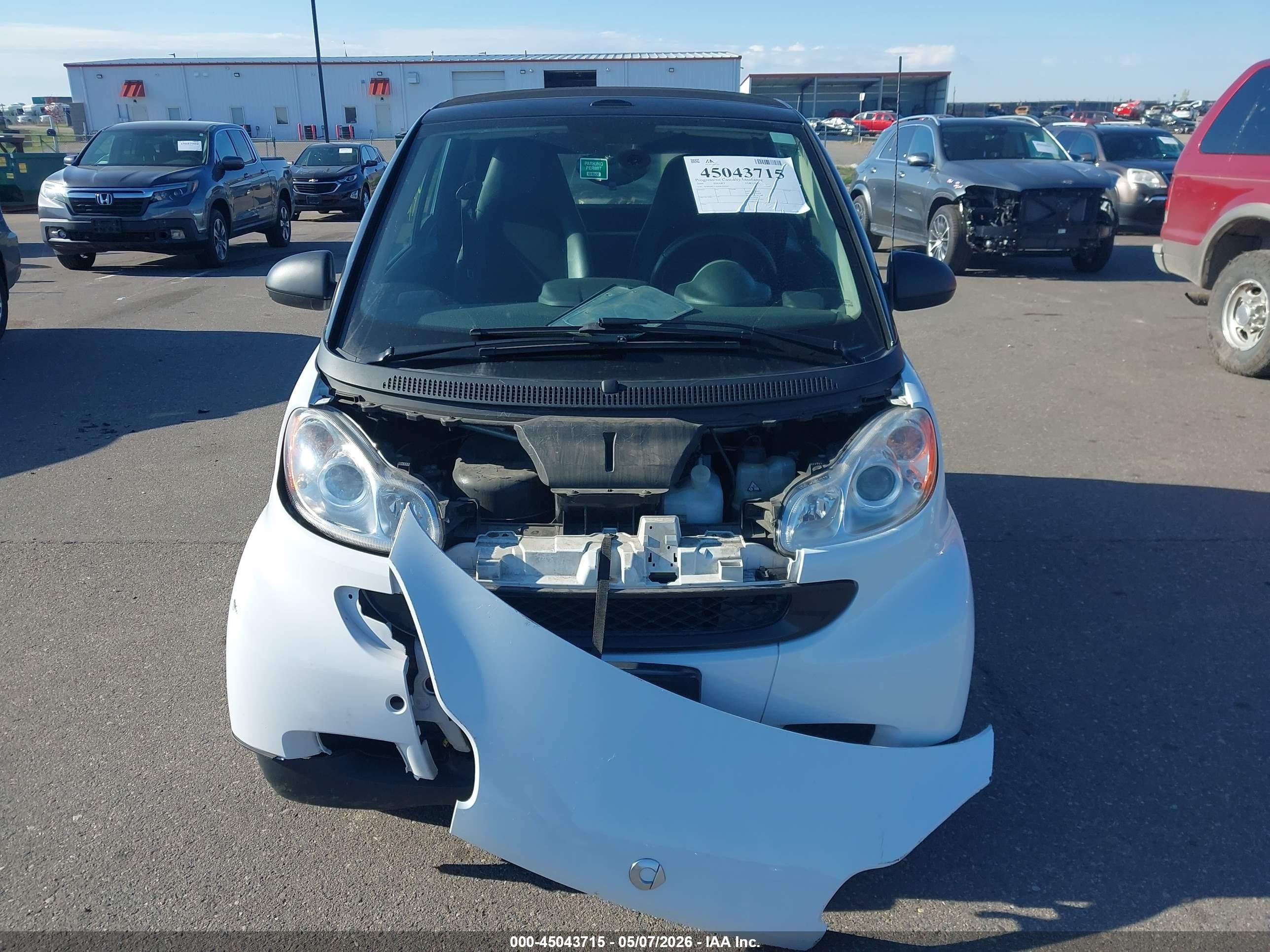 2009 Smart Fortwo Brabus/passion White vin: WMEEK31X49K220287