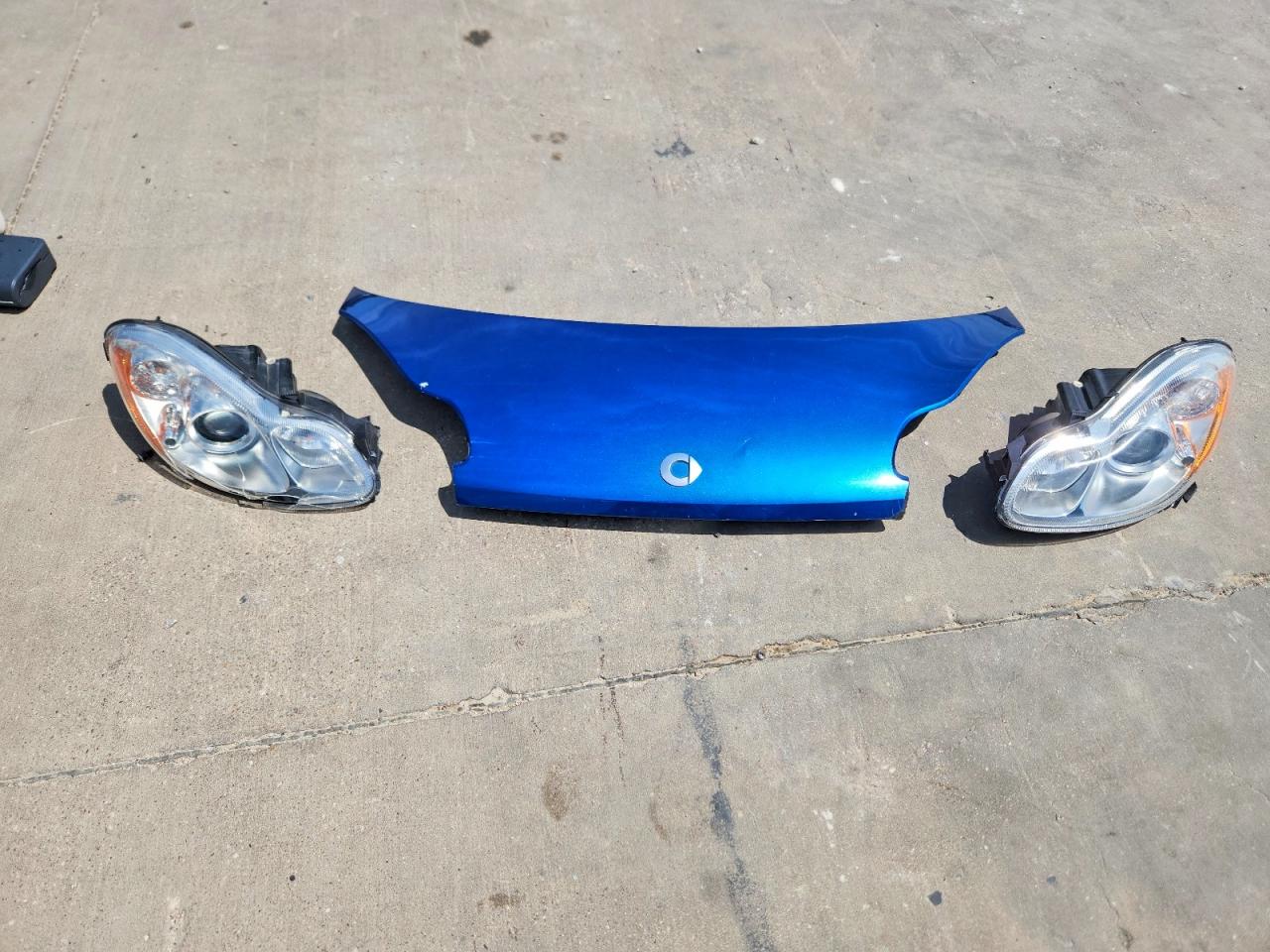 2008 Smart Fortwo Passion Blue vin: WMEEK31X58K125736