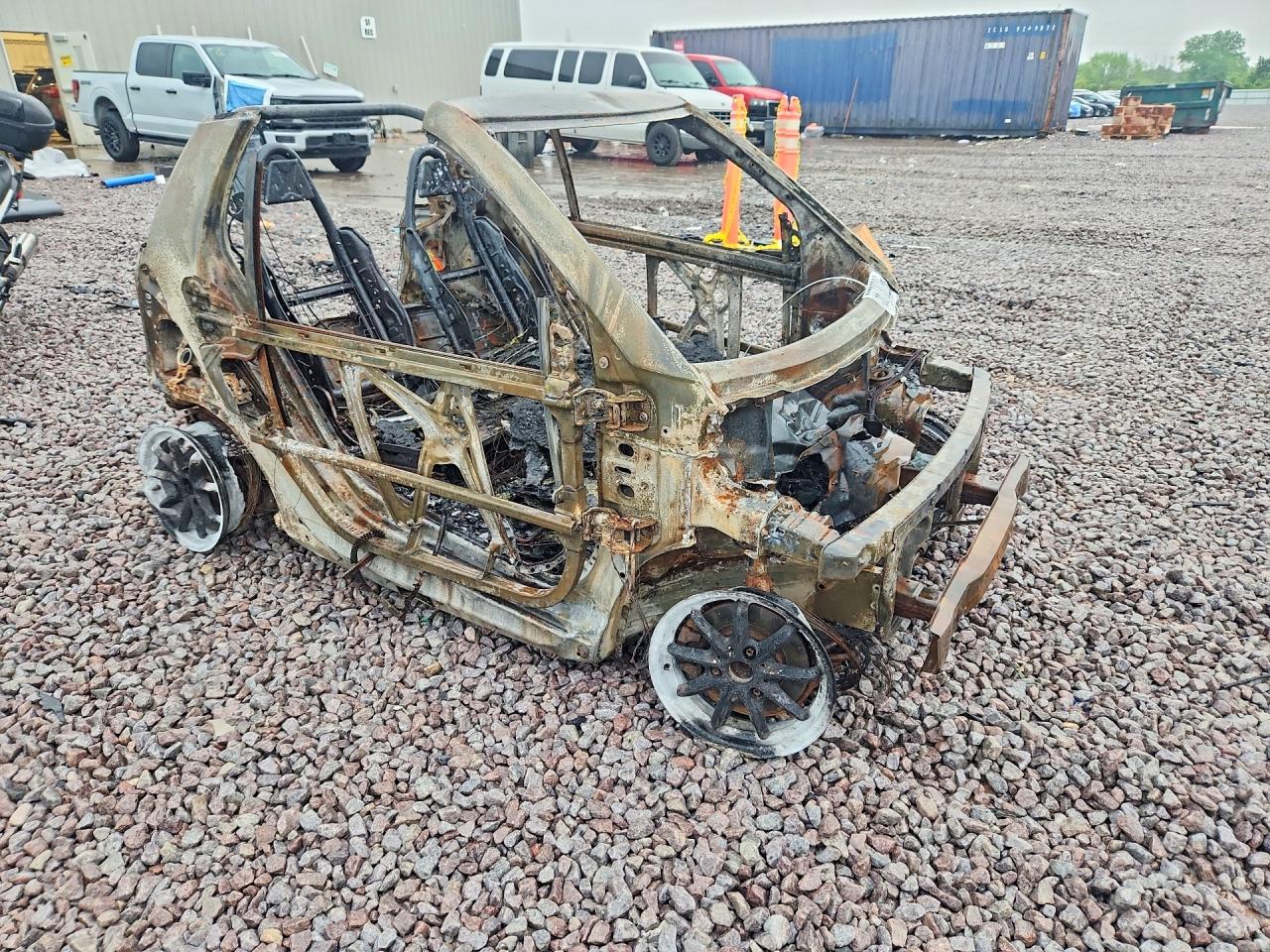 2008 Smart Fortwo Passion Burn vin: WMEEK31X68K192992