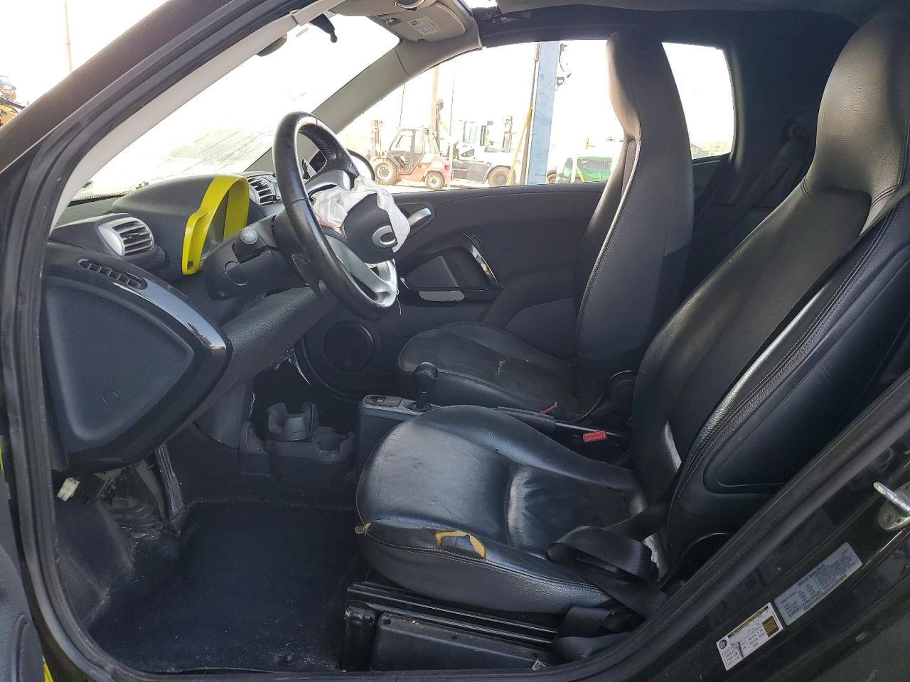 2008 Smart Fortwo Passion Yellow vin: WMEEK31X98K169545