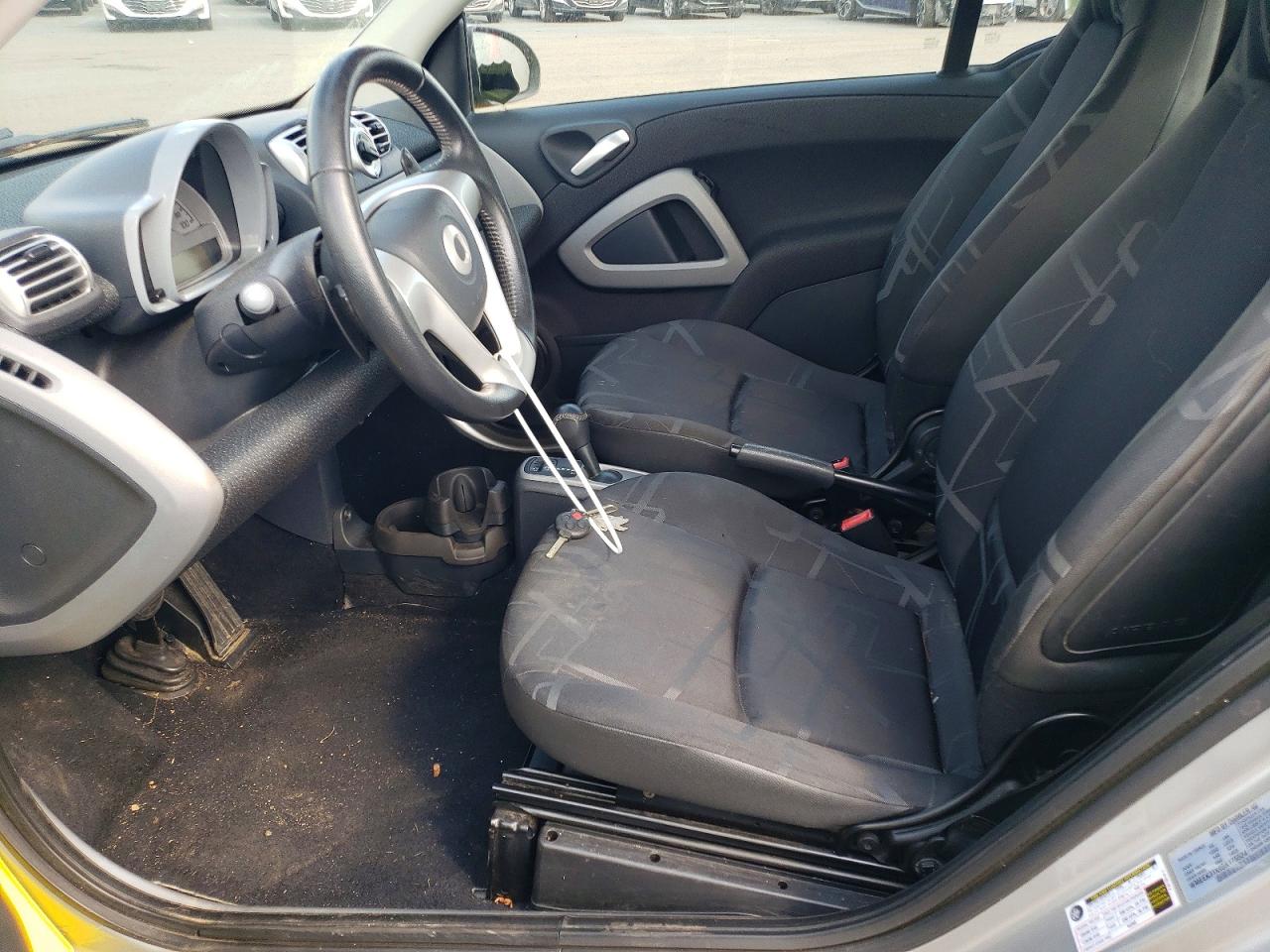 2008 Smart Fortwo Passion Yellow vin: WMEEK31X98K175524