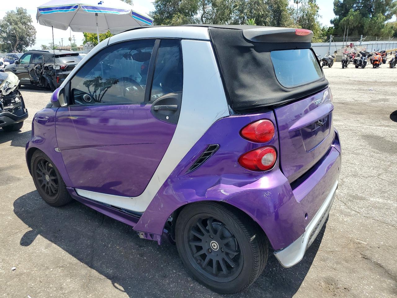 2013 Smart Fortwo Passion Purple vin: WMEEK3BA4DK596121