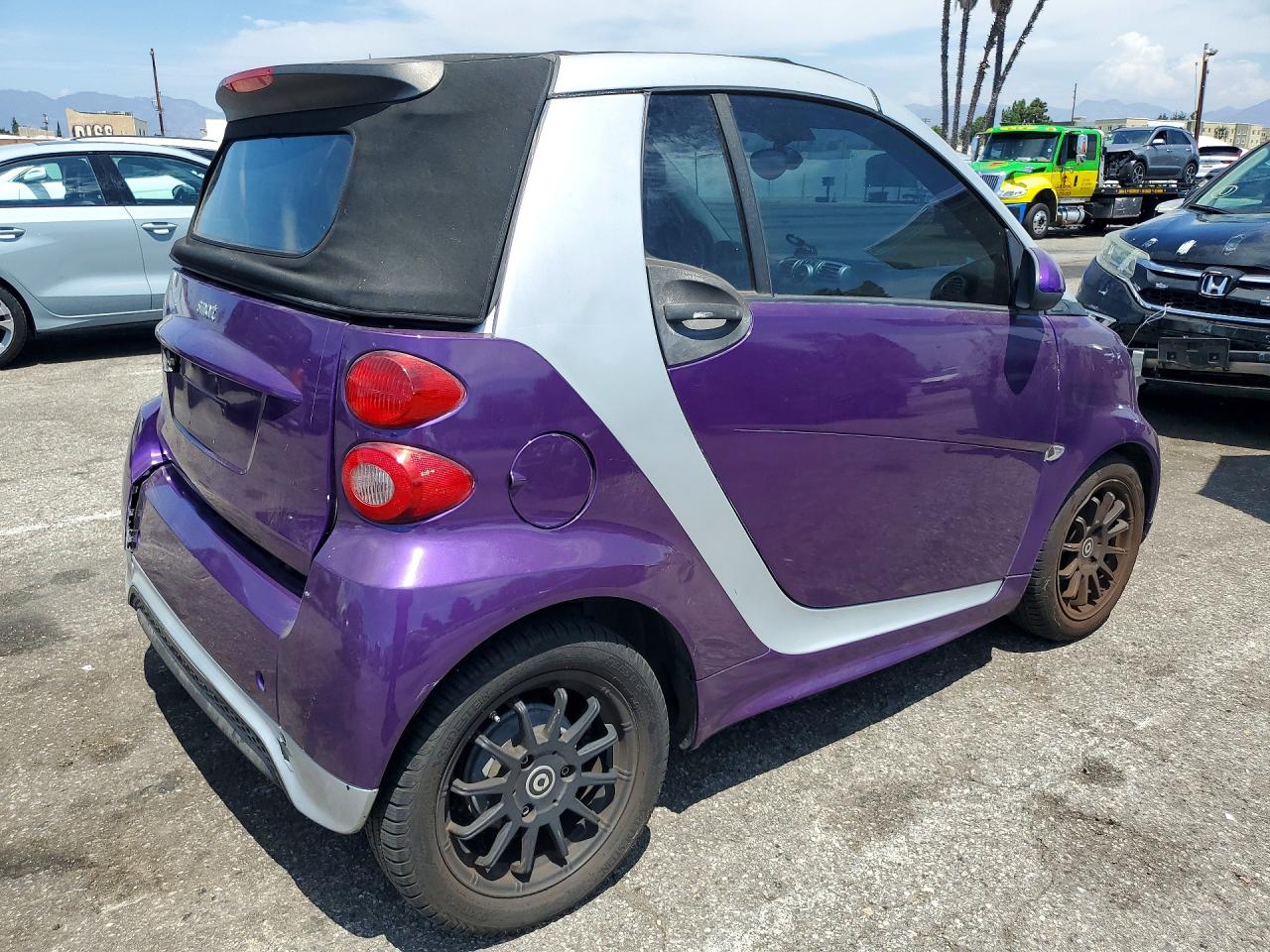 2013 Smart Fortwo Passion Purple vin: WMEEK3BA4DK596121