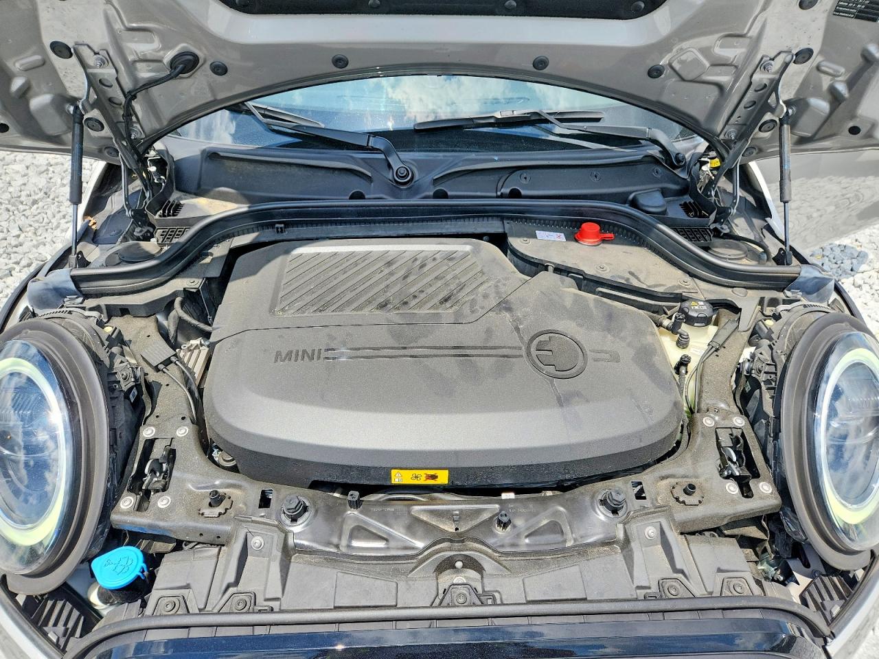 2024 Mini Cooper Se Silver vin: WMW13DJ0XR2V19217