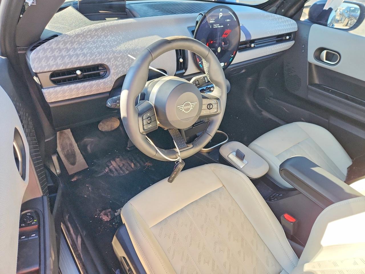 2025 Mini Cooper S Black vin: WMW23GD02S2W70169