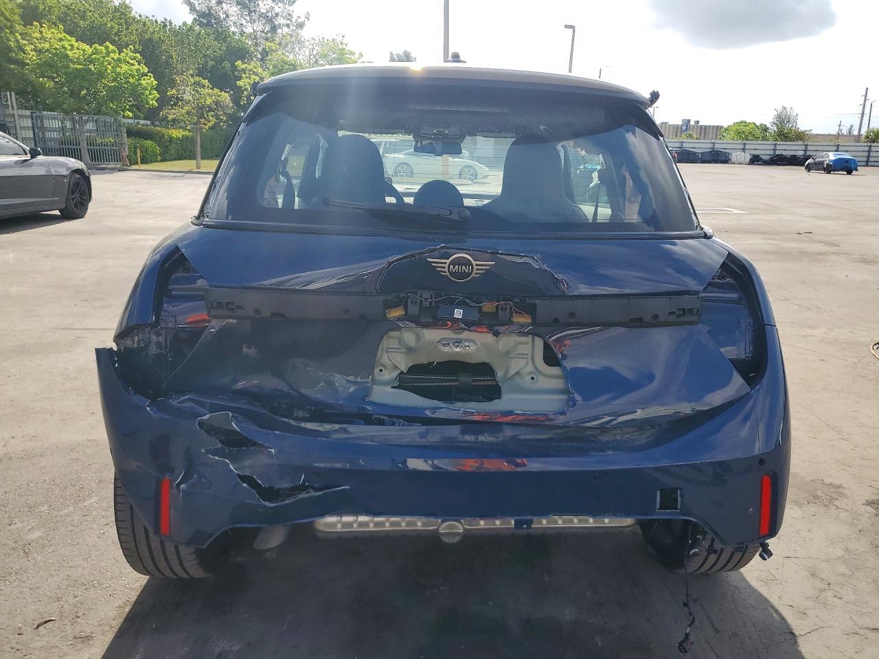 2026 Mini Cooper S Blue vin: WMW23GD06T2X74732