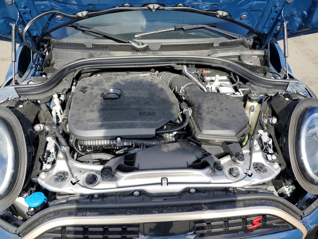 2026 Mini Cooper S Blue vin: WMW23GD06T2X74732