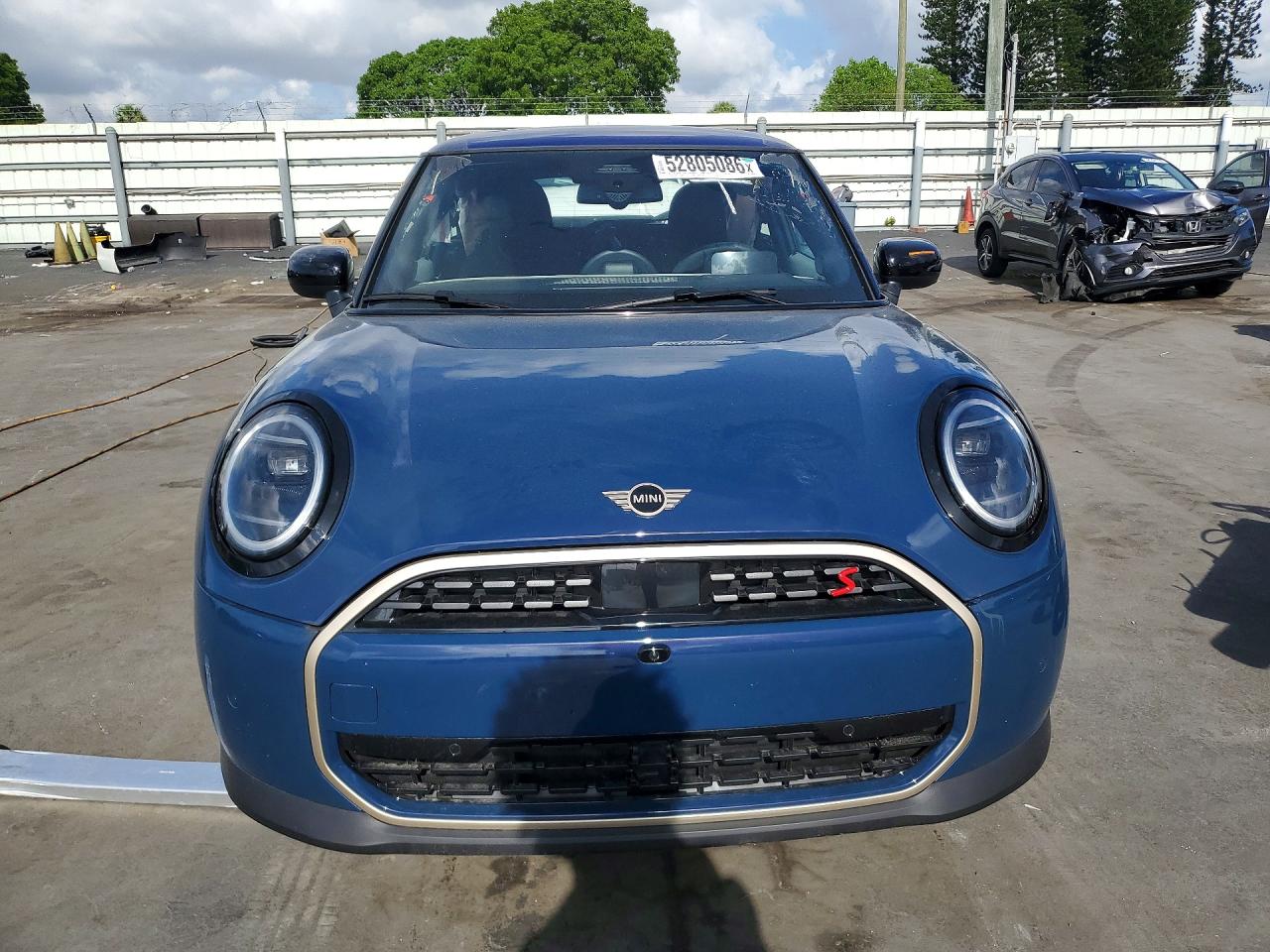 2026 Mini Cooper S Blue vin: WMW23GD06T2X74732