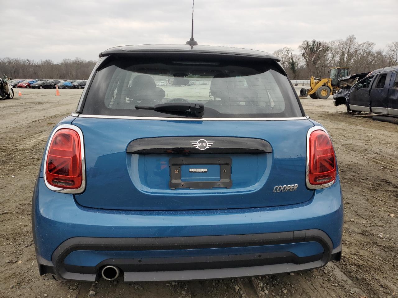 2023 Mini Cooper  Blue vin: WMW33DH07P2T77629