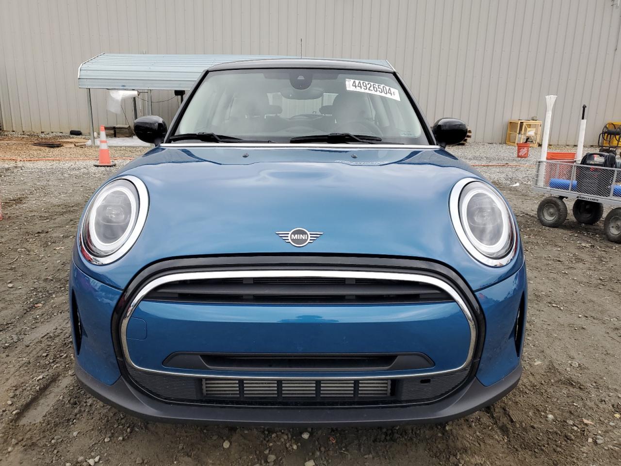 2023 Mini Cooper  Blue vin: WMW33DH07P2T77629
