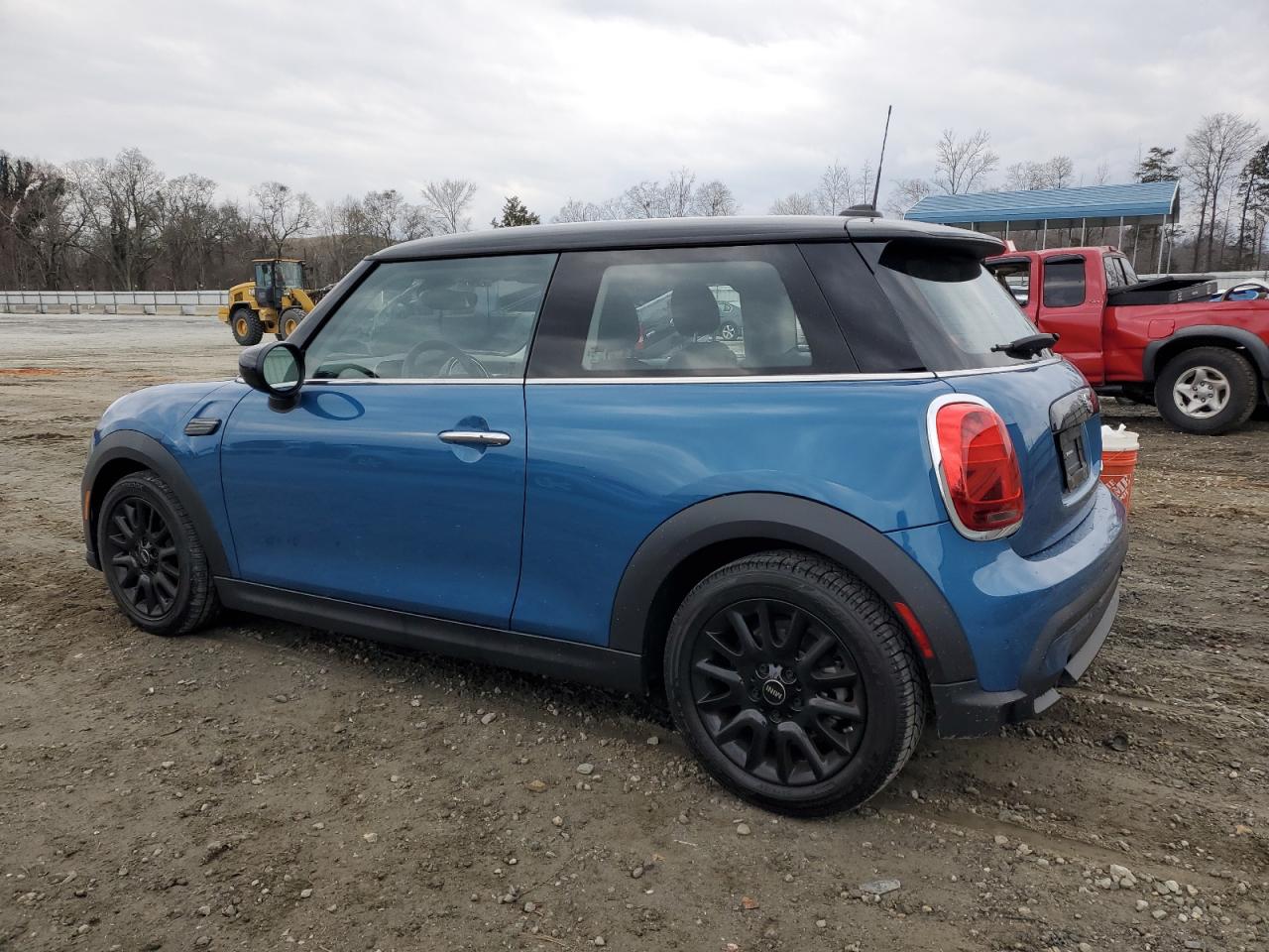 2023 Mini Cooper  Blue vin: WMW33DH07P2T77629