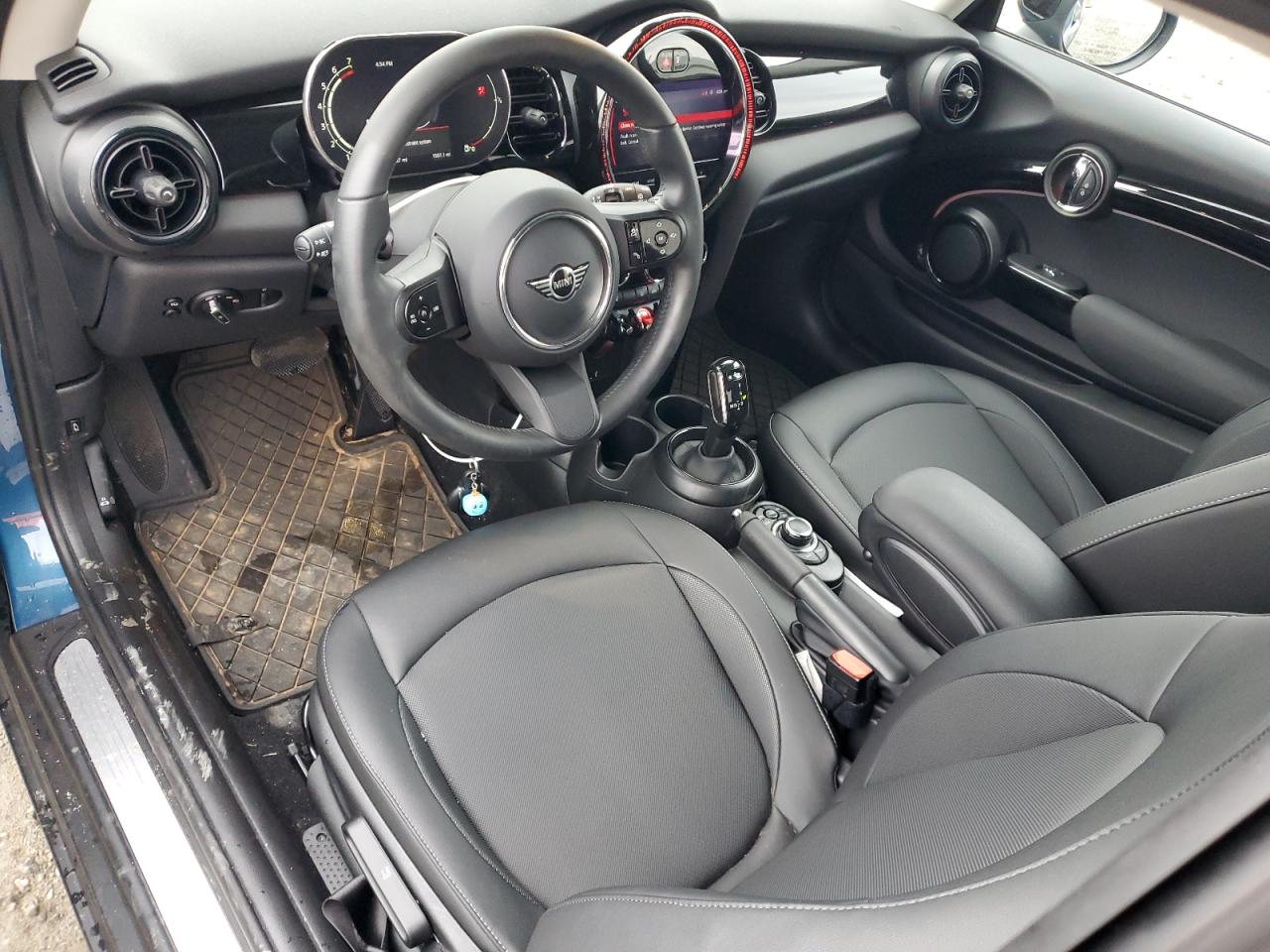 2023 Mini Cooper  Blue vin: WMW33DH07P2T77629