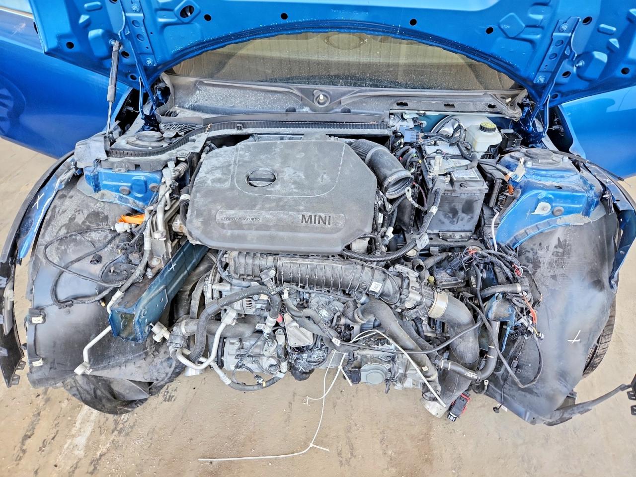 2023 Mini Cooper Blue vin: WMW33DH07P2T77629