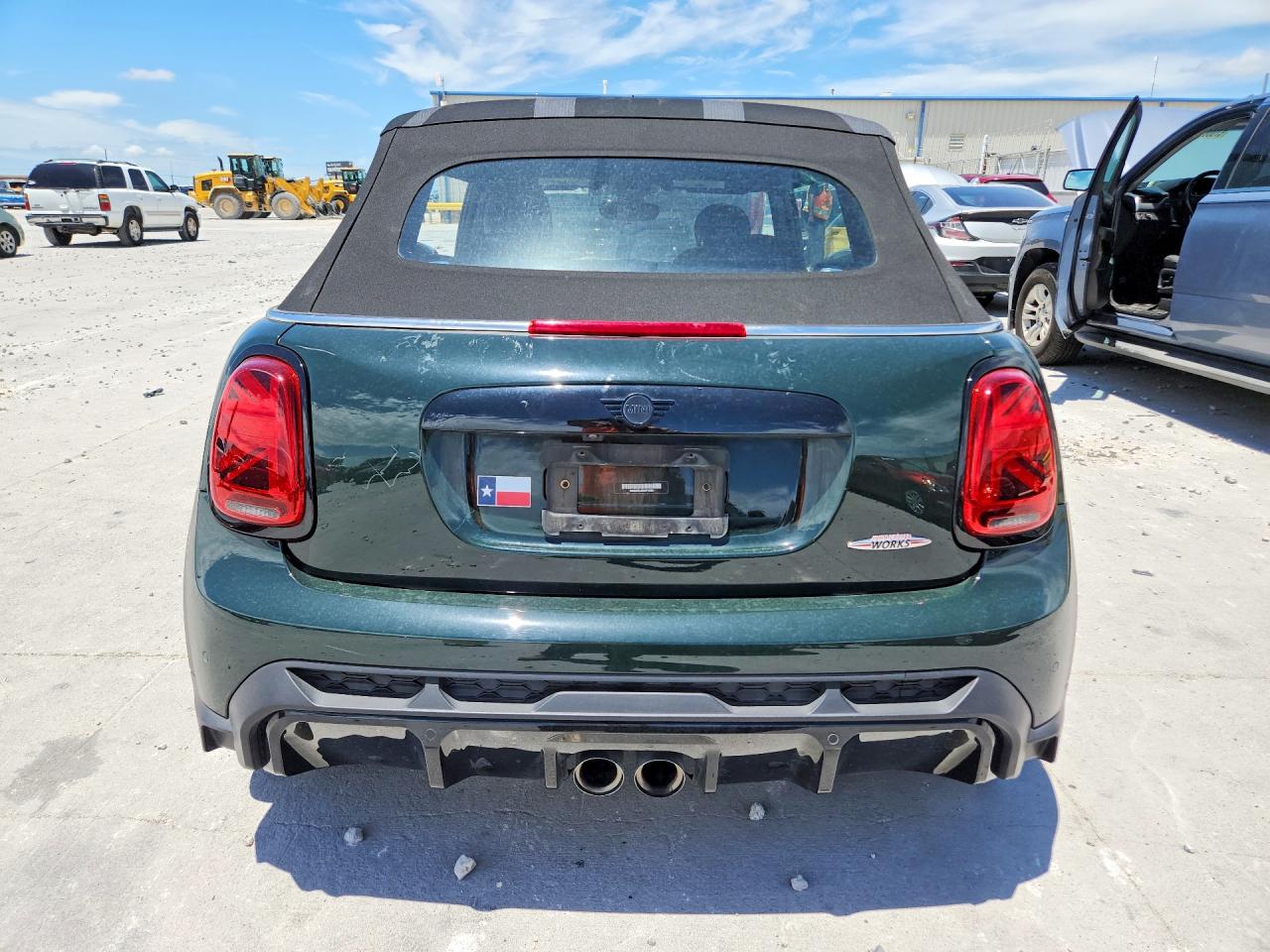 2022 Mini Cooper John Cooper Works Green vin: WMW63DL06N3P16361