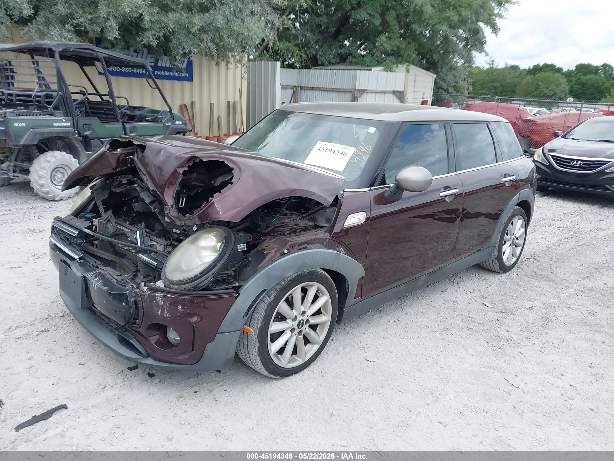 2017 Mini Clubman Cooper S Purple vin: WMWLN9C53H2E48968