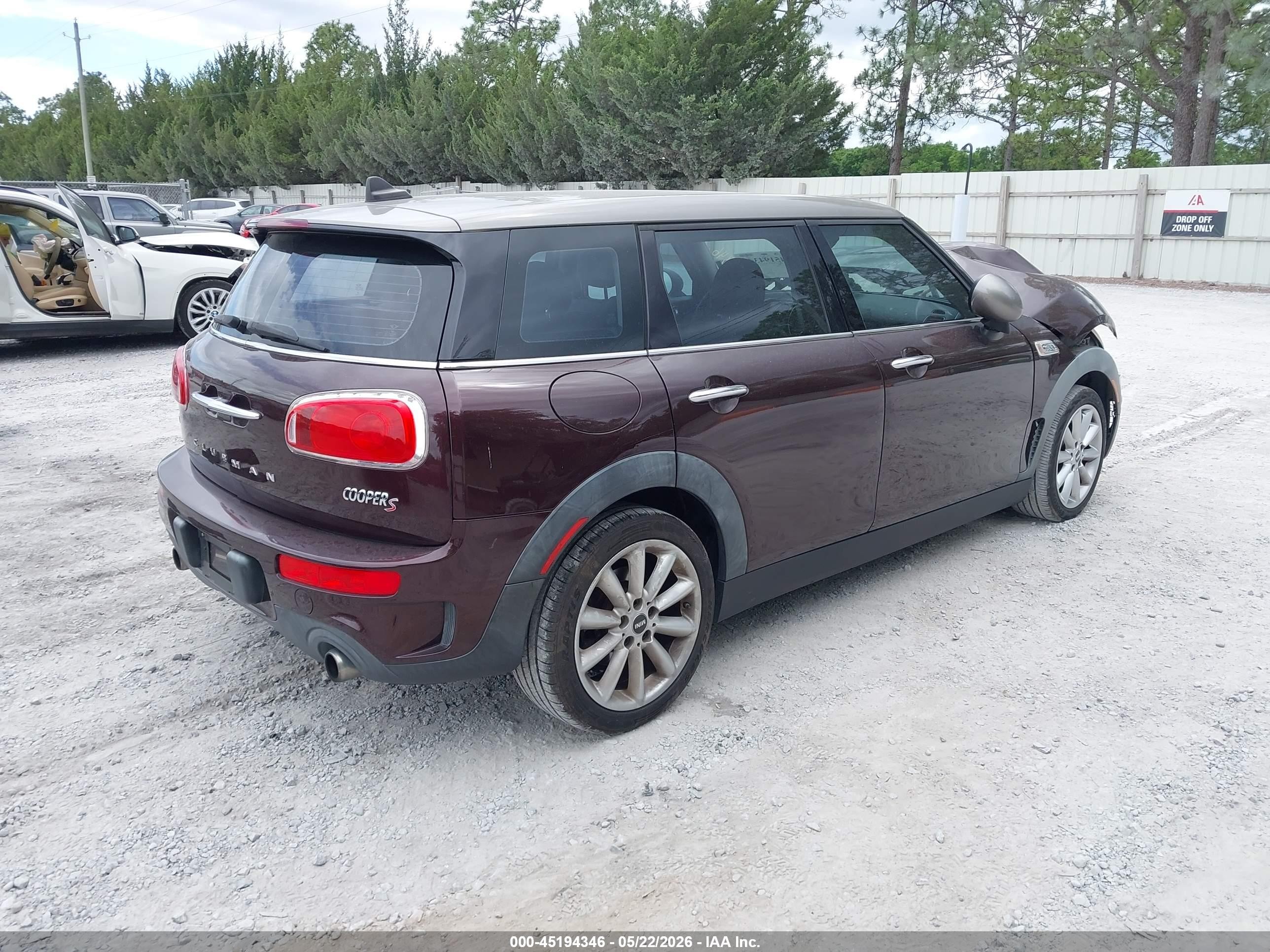 2017 Mini Clubman Cooper S Purple vin: WMWLN9C53H2E48968