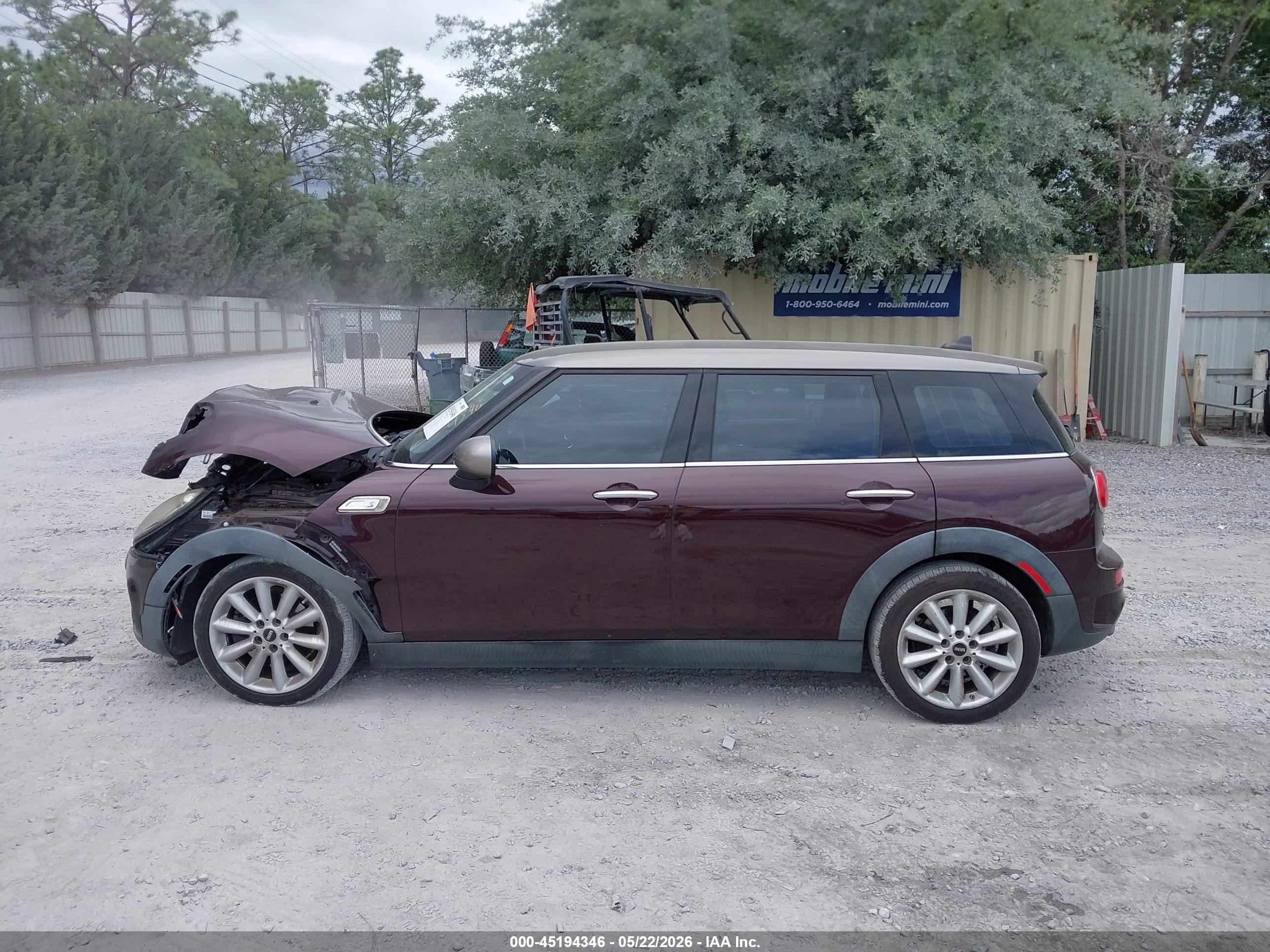 2017 Mini Clubman Cooper S Purple vin: WMWLN9C53H2E48968