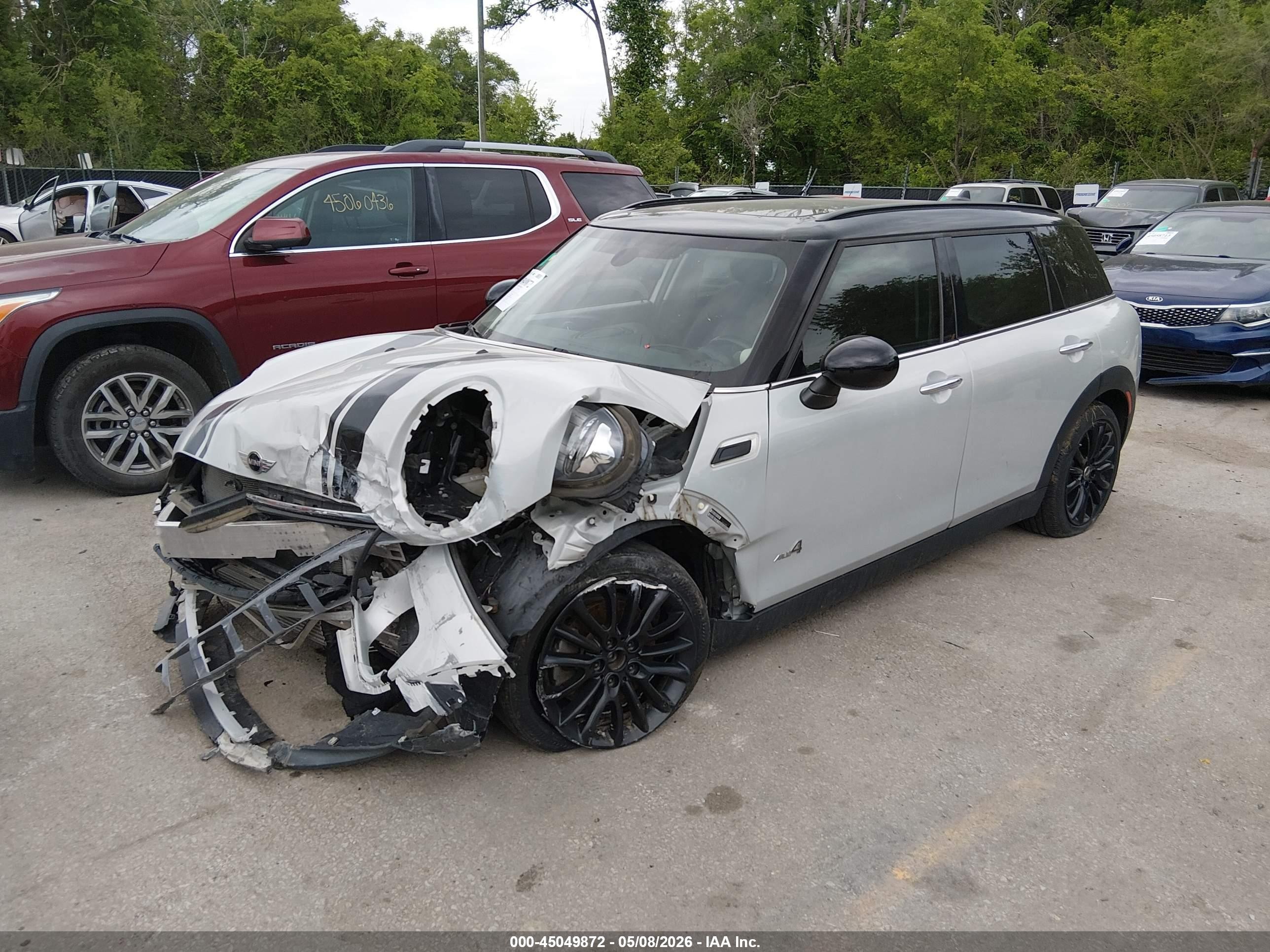 2018 Mini Clubman Cooper Gray vin: WMWLU1C50J2F29307