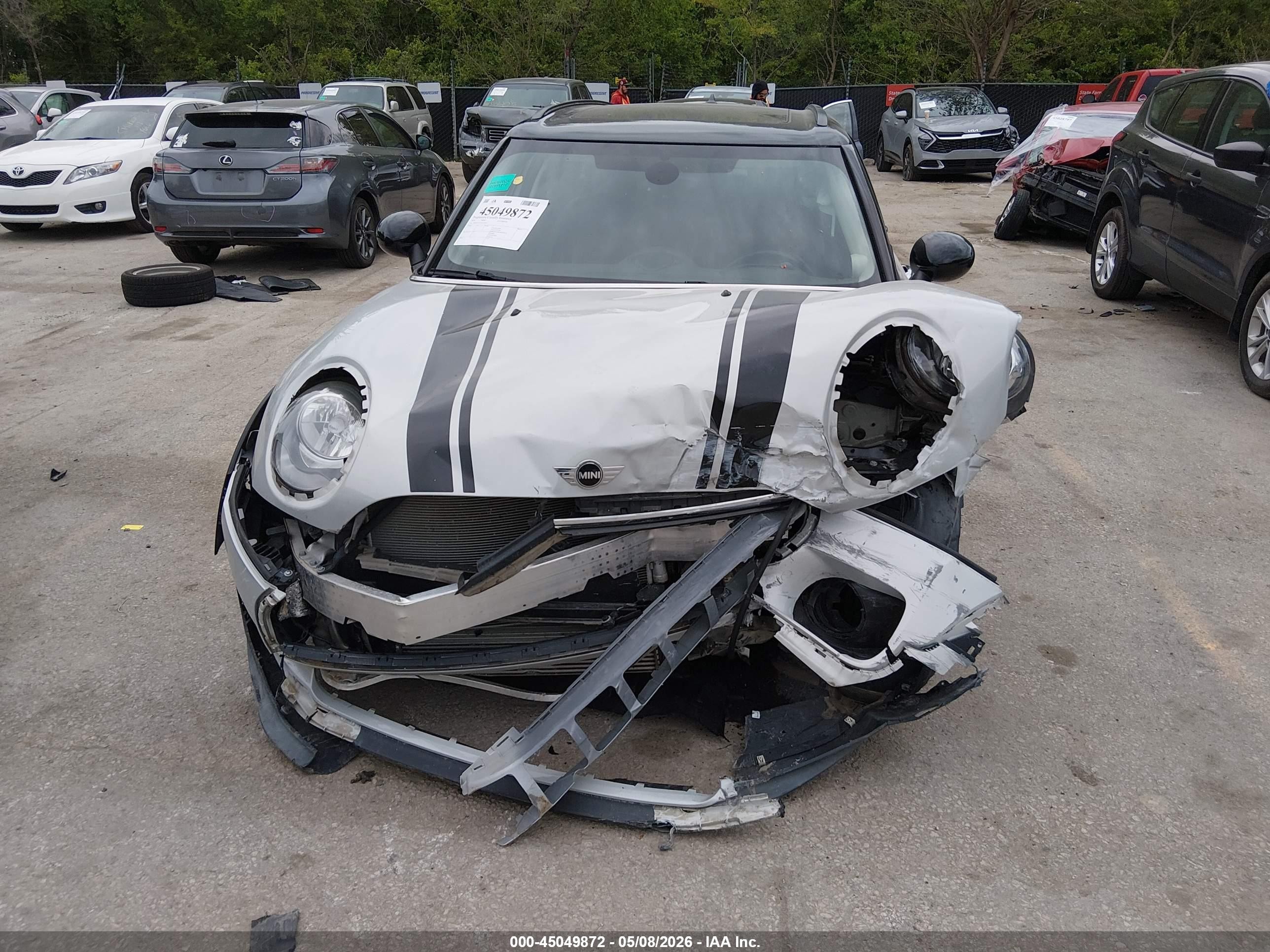 2018 Mini Clubman Cooper Gray vin: WMWLU1C50J2F29307