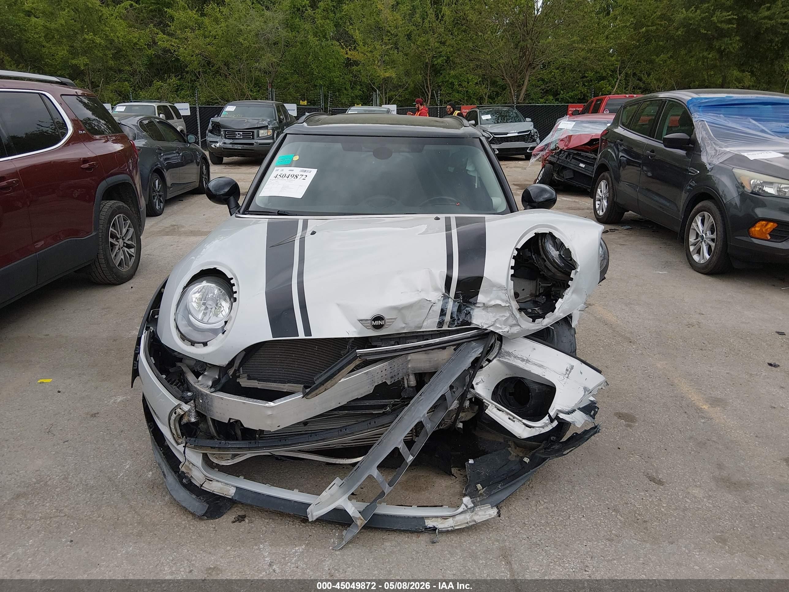 2018 Mini Clubman Cooper Gray vin: WMWLU1C50J2F29307