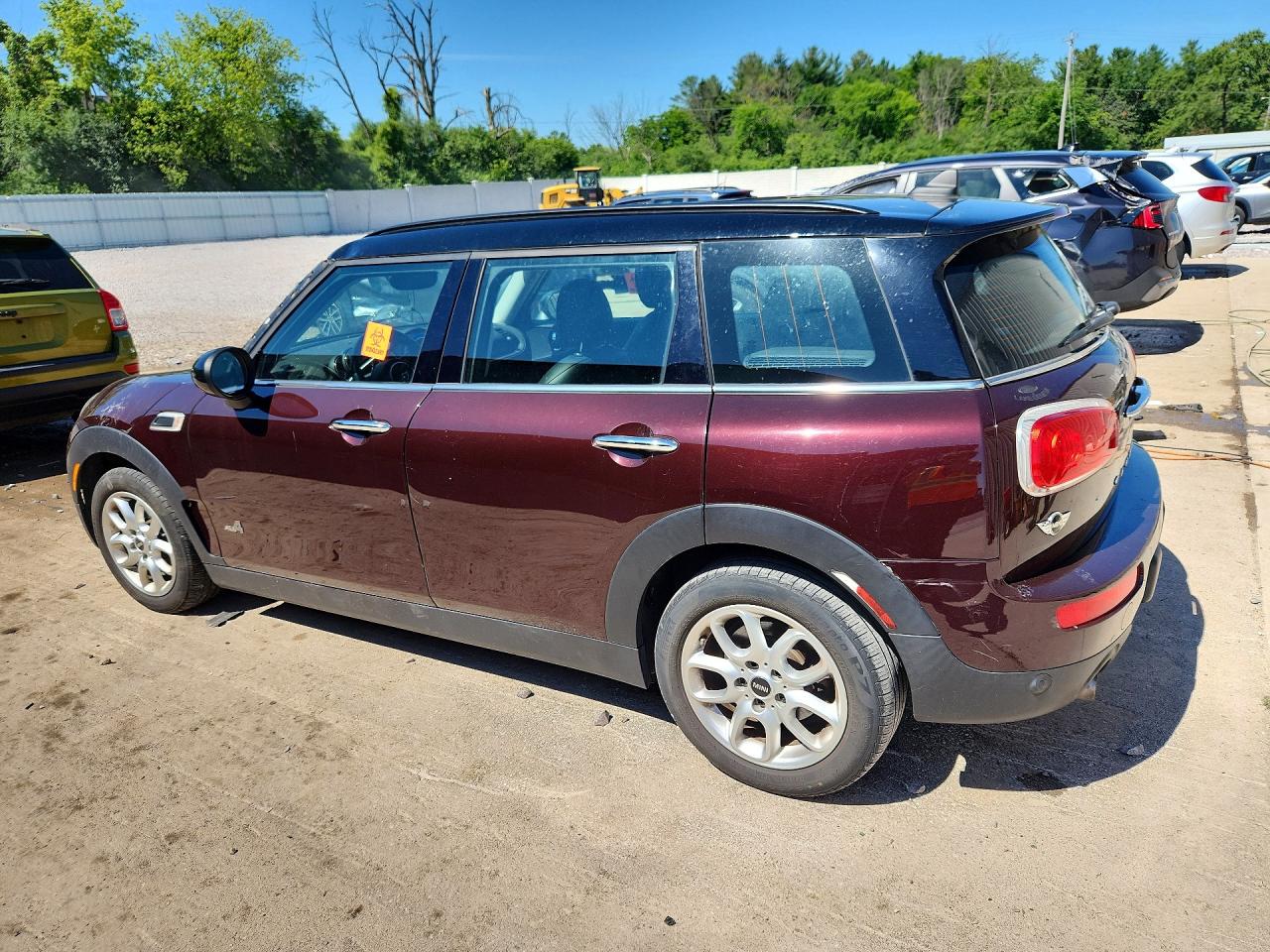 2017 Mini Cooper Clubman All4 Maroon vin: WMWLU1C56H2F28110