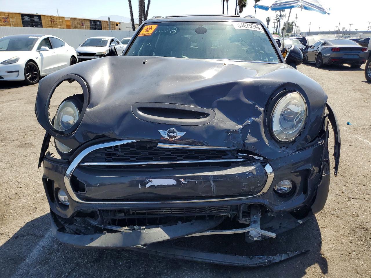 2017 Mini Cooper S Clubman All4 Серый vin: WMWLU5C55H2E80610