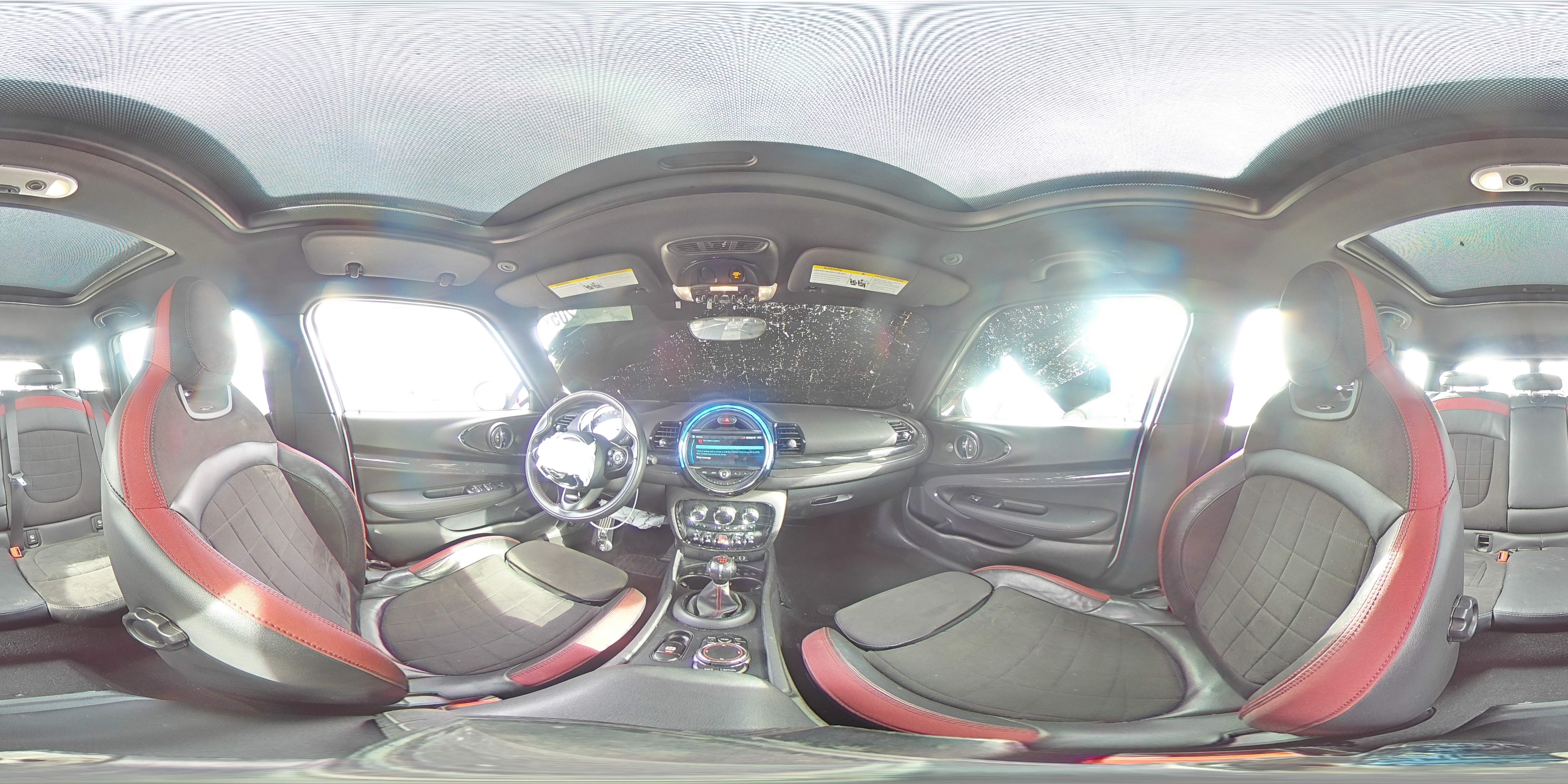 2018 Mini Cooper Jcw Clubman Двухцветный vin: WMWLV9C59J2D66815