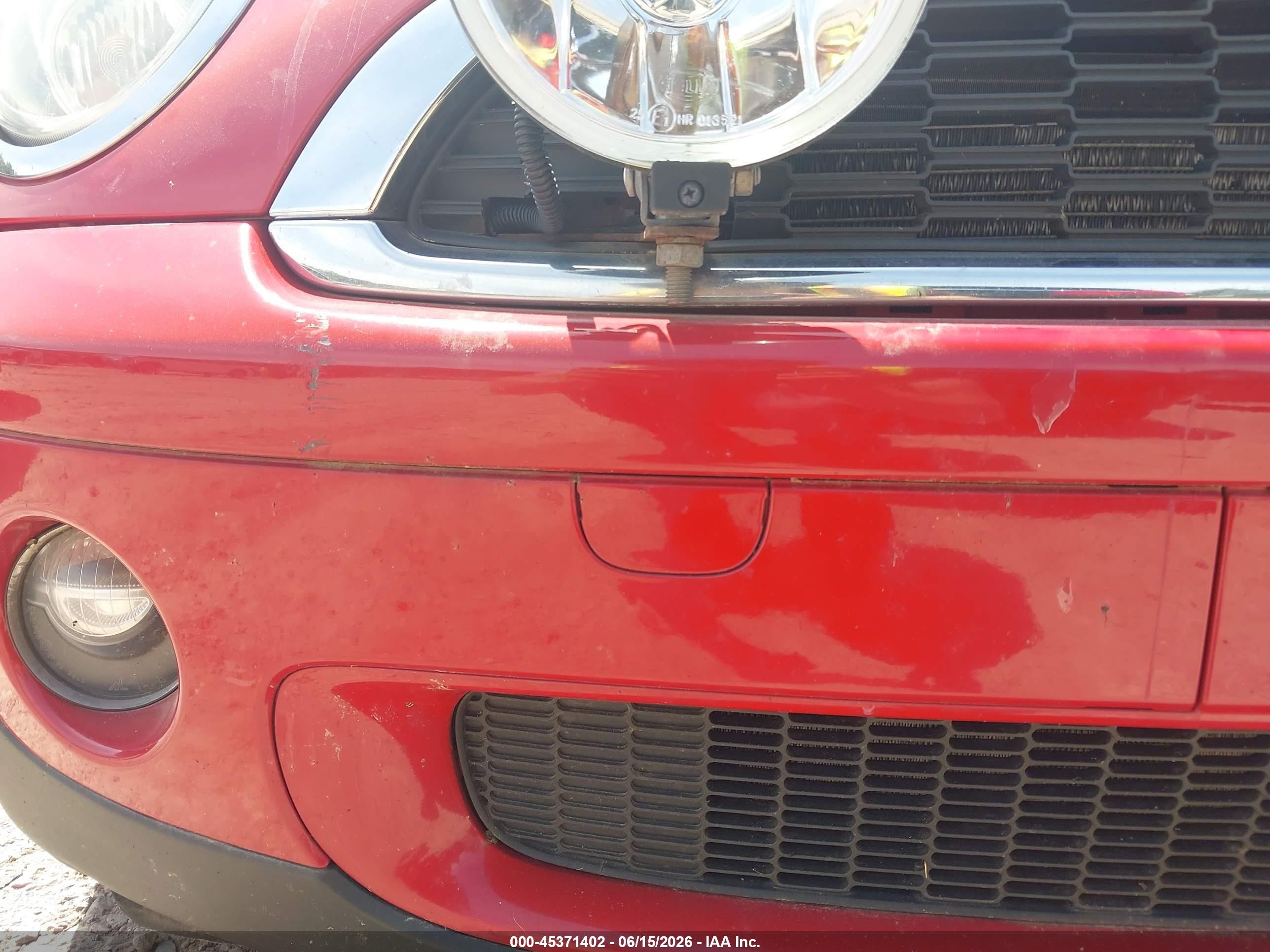 2009 Mini Cooper   Red vin: WMWMF33529TW72790