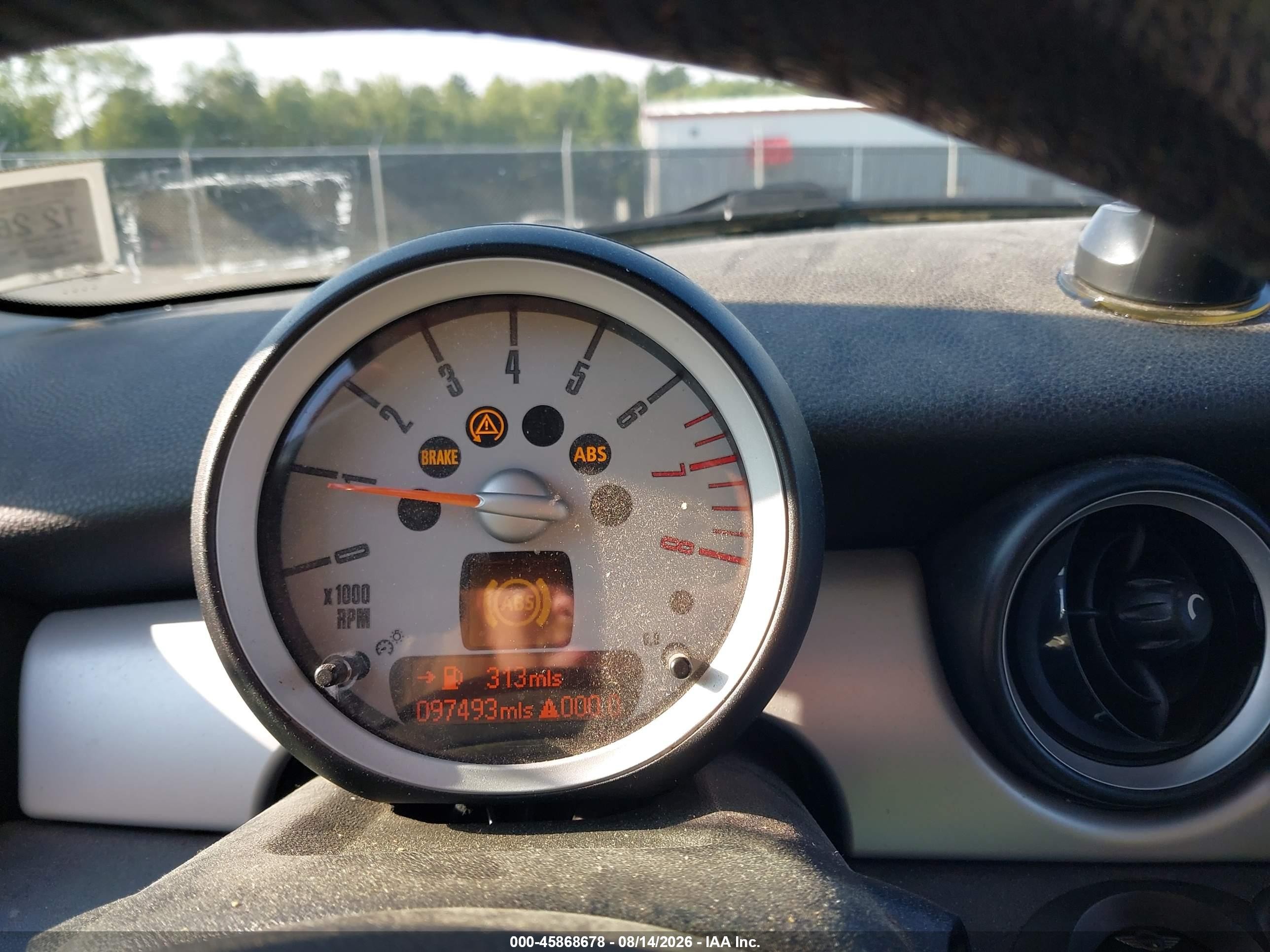 2009 Mini Cooper   Синий vin: WMWMF33549TU75572