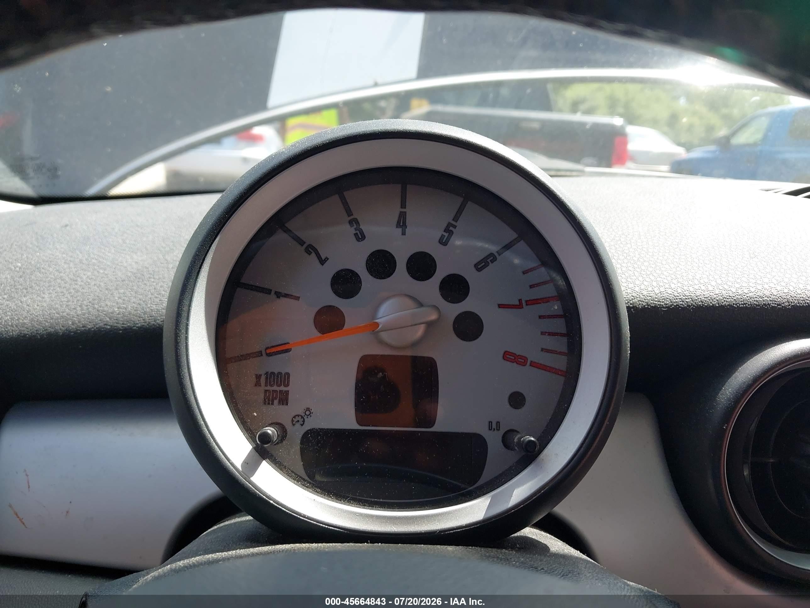 2007 Mini Cooper   Blue vin: WMWMF33567TT53194