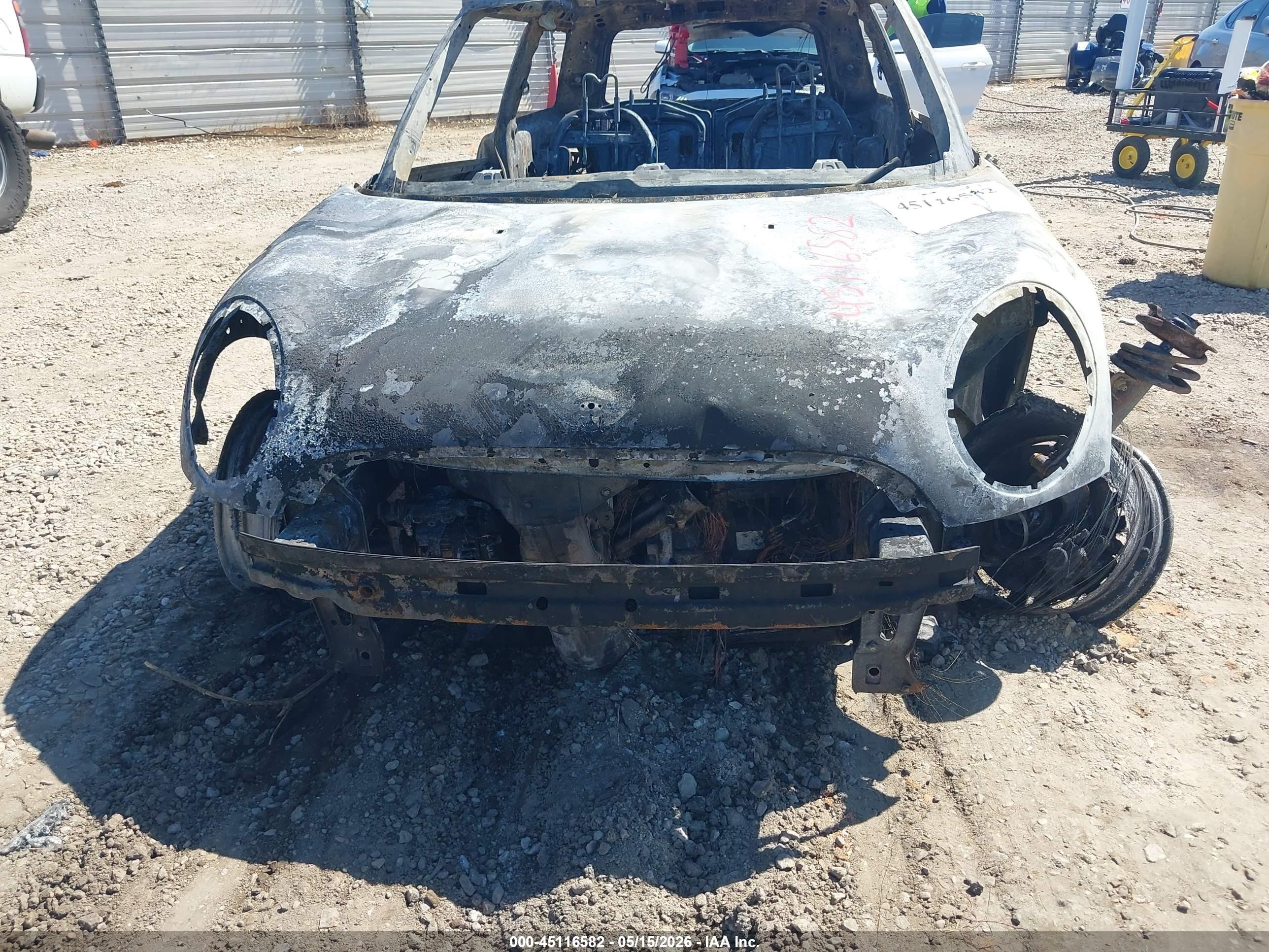 2008 Mini Cooper   Blue vin: WMWMF33588TT63131