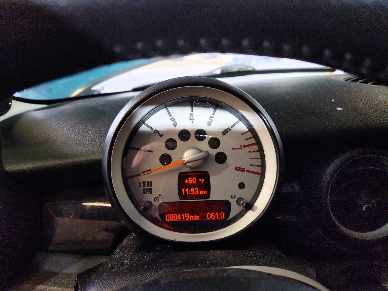 2010 Mini Cooper Blue vin: WMWMF3C52ATZ23070