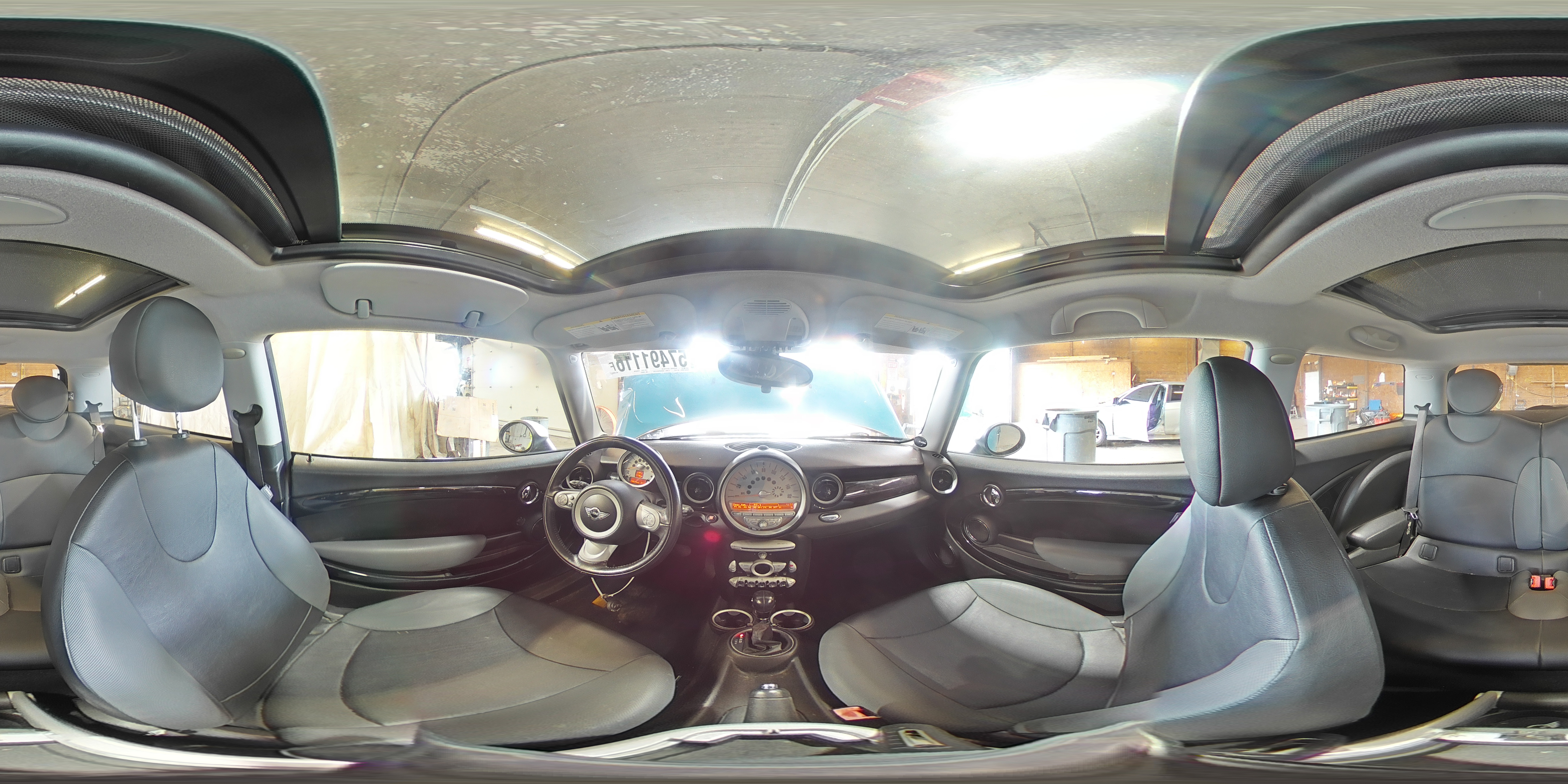 2010 Mini Cooper Blue vin: WMWMF3C52ATZ23070