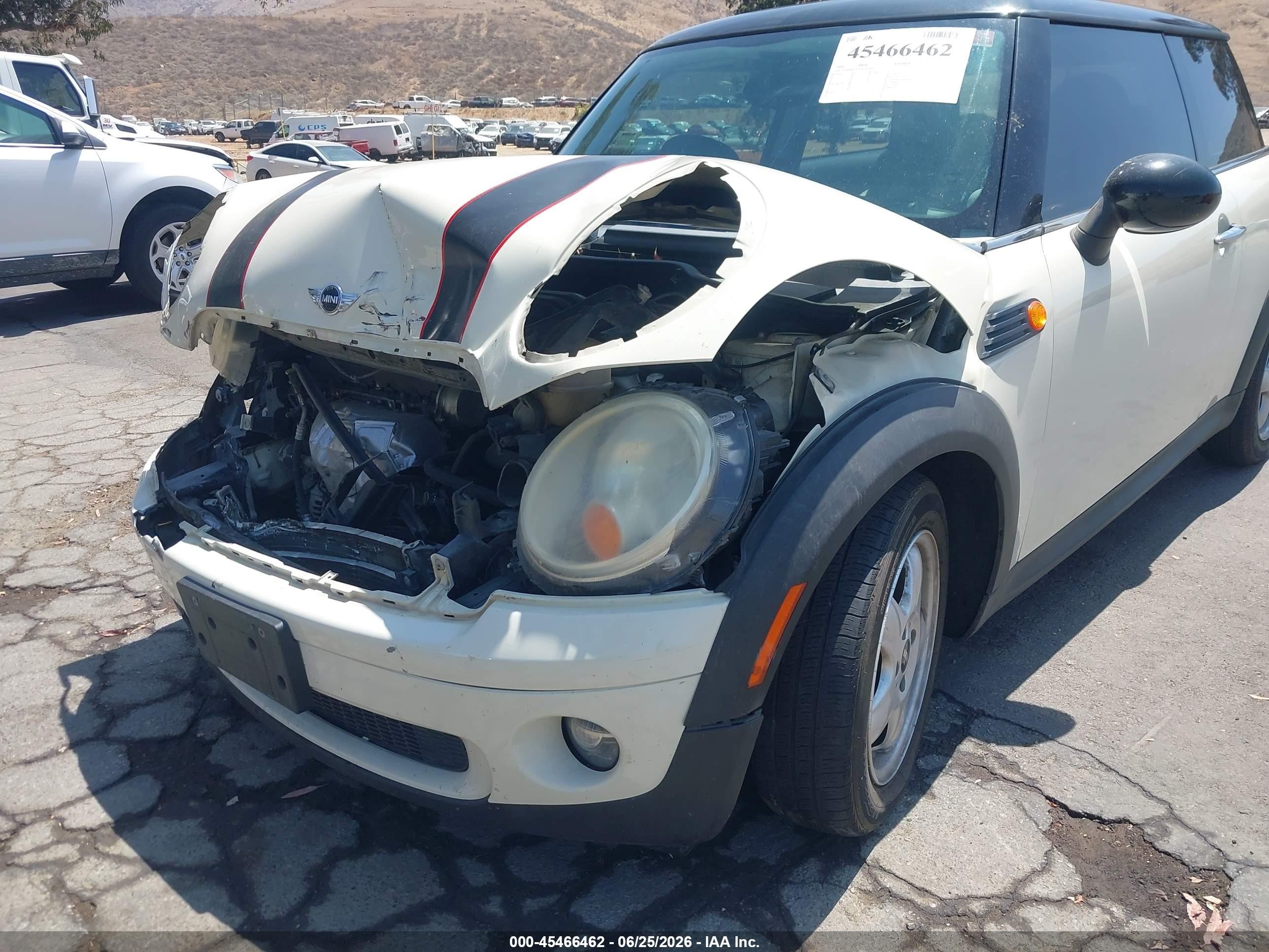 2010 Mini Cooper   Gray vin: WMWMF3C54ATZ63182