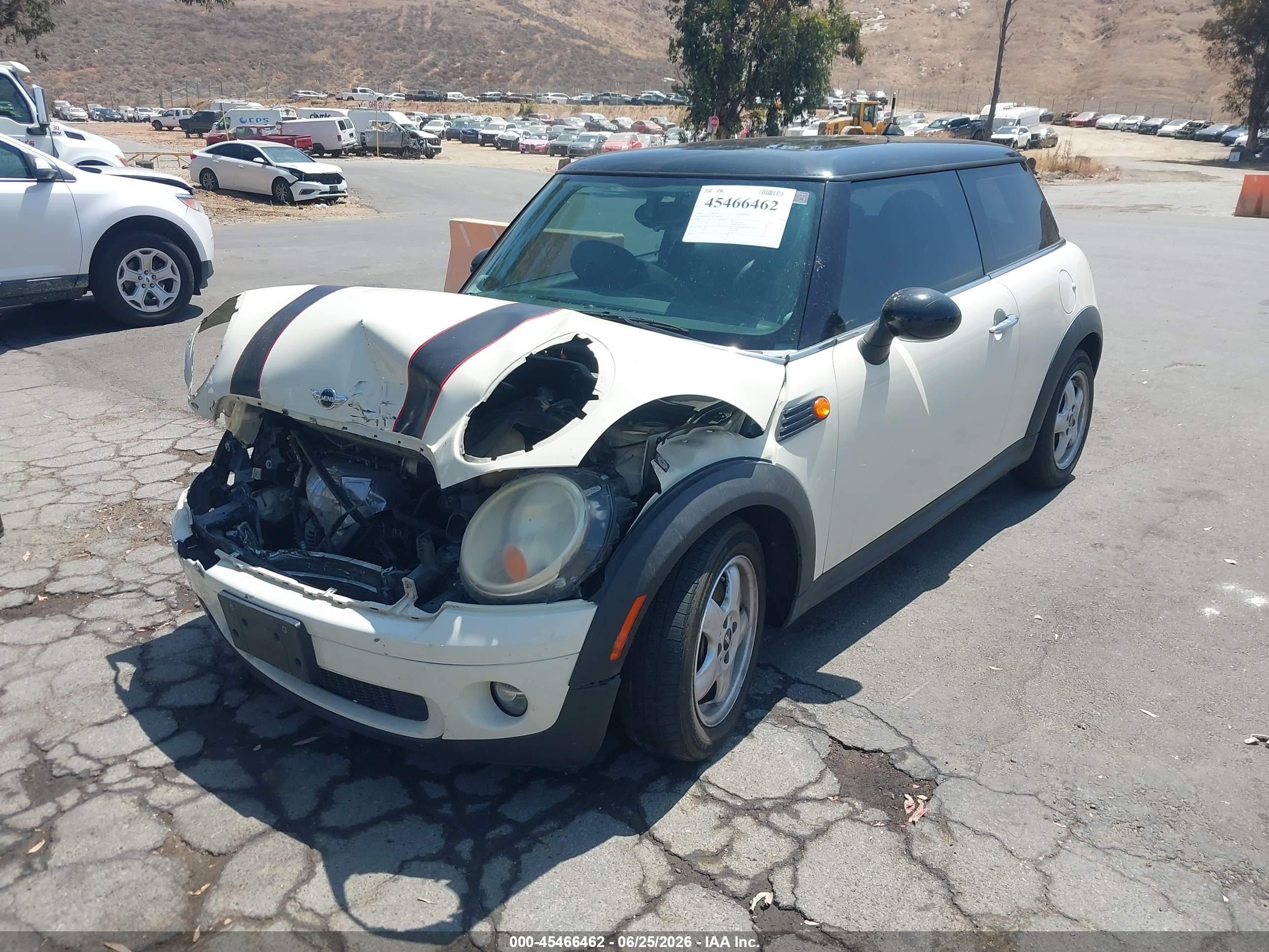 2010 Mini Cooper   Gray vin: WMWMF3C54ATZ63182