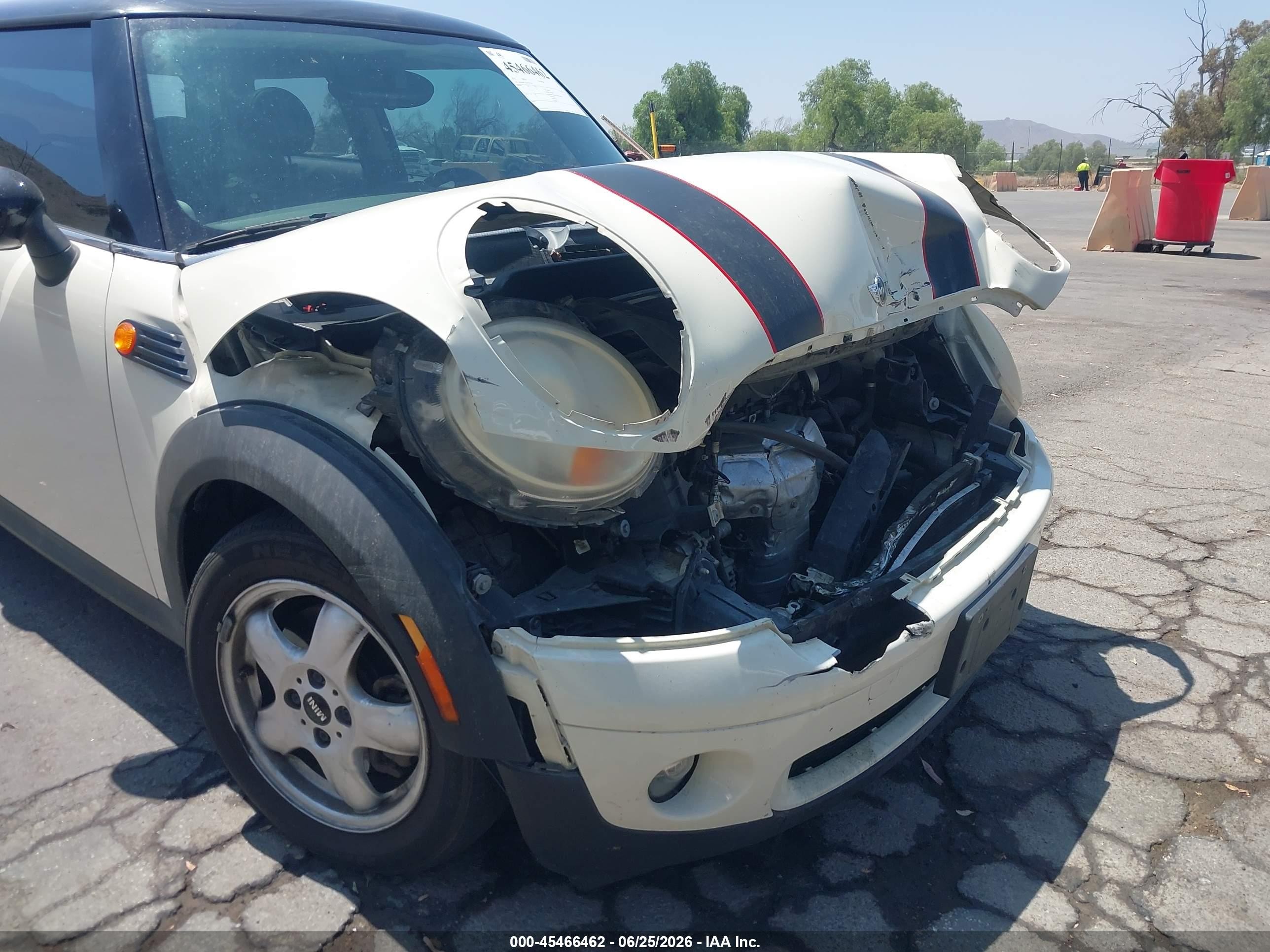 2010 Mini Cooper   Gray vin: WMWMF3C54ATZ63182