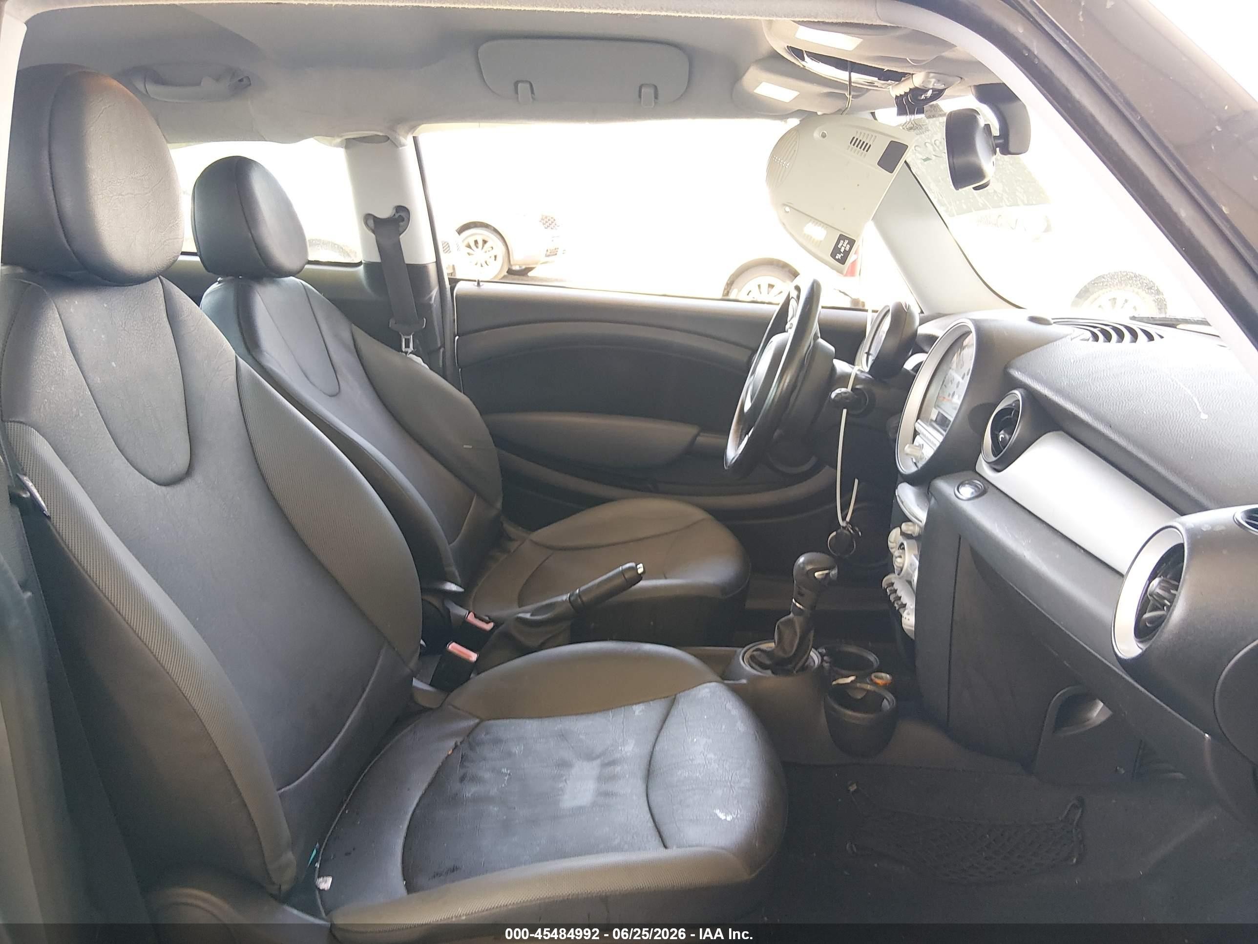 2010 Mini Cooper   Gray vin: WMWMF3C5XATZ24726