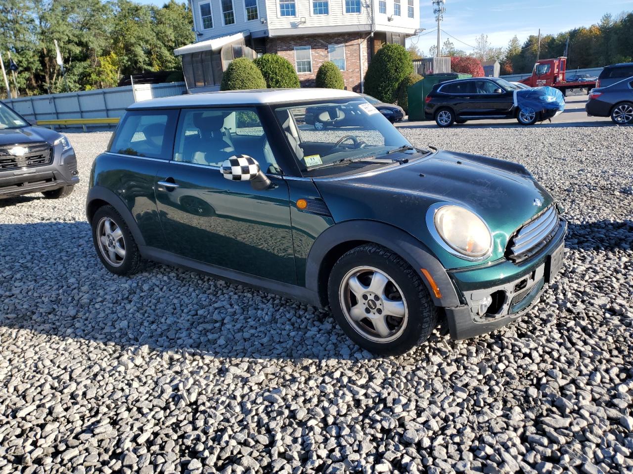 2010 Mini Cooper Зеленый vin: WMWMF3C5XATZ64904